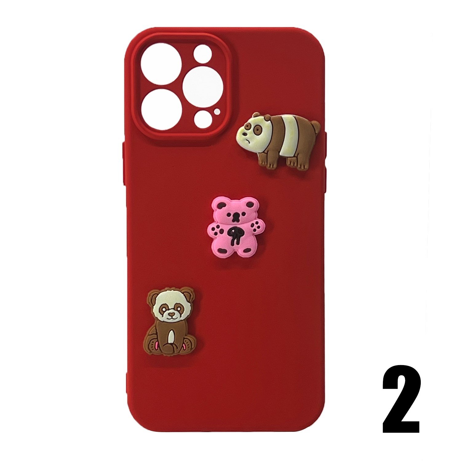 Nettech Apple iPhone 13 Pro Max Uyumlu Maskot Seri Arka Koruma Kılıf NT-106269
