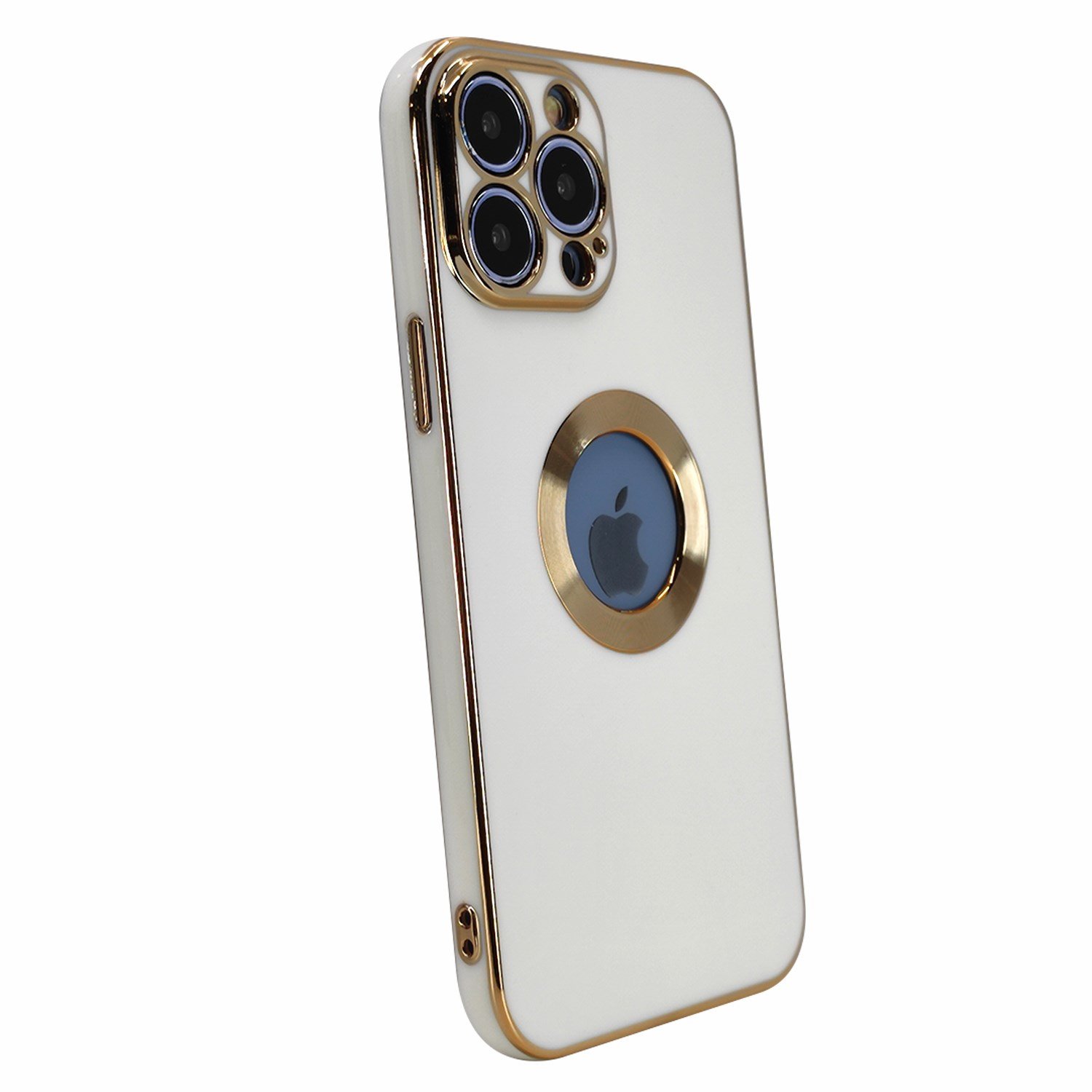 Nettech Apple iPhone 13 Pro Max Uyumlu Halkalı Logo Seri Arka Koruma Kılıf NT-97169
