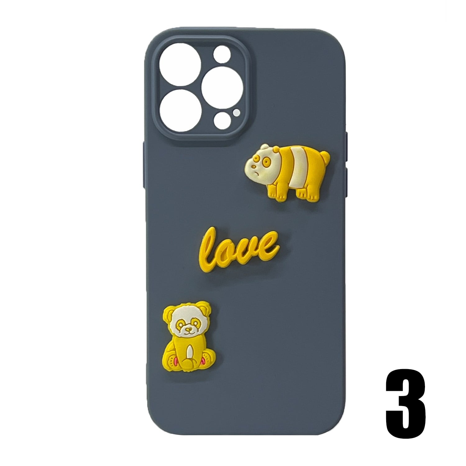 Nettech Apple iPhone 13 Pro Max Uyumlu Maskot Seri Arka Koruma Kılıf NT-106269