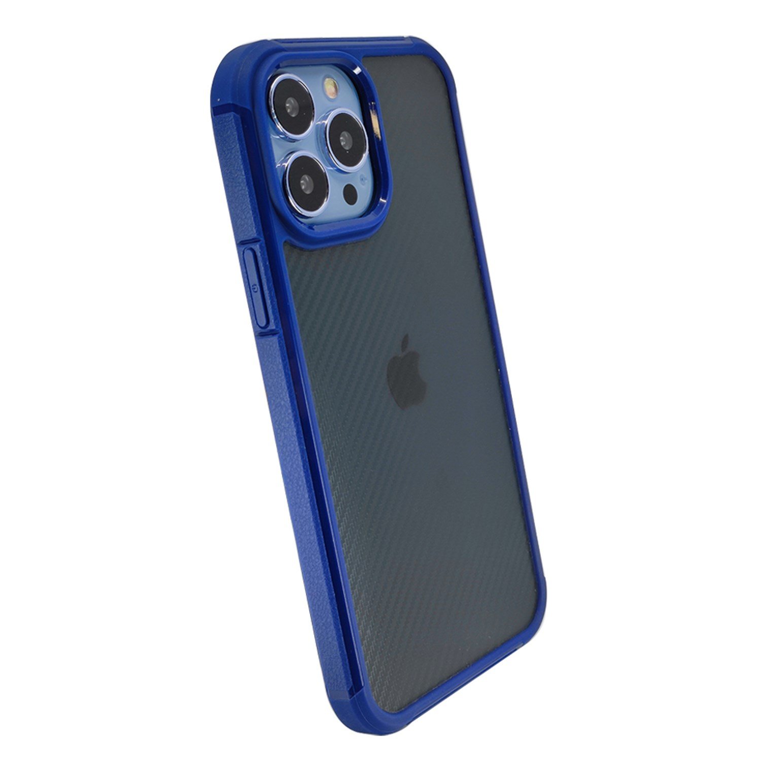 Nettech Apple iPhone 13 Pro Max Uyumlu Karbon inoks Seri Arka Koruma Kılıf NT-95795