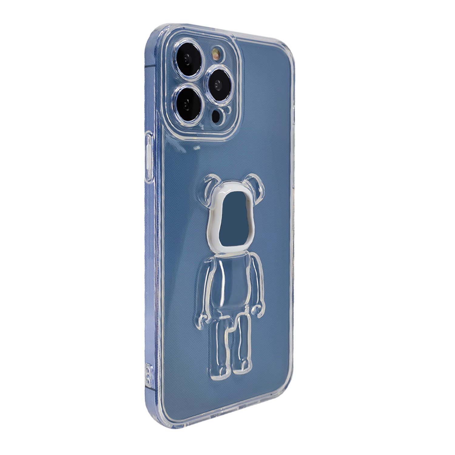 Nettech Apple iPhone 13 Pro Max Uyumlu Bear Seri Arka Koruma Kılıf NT-95532