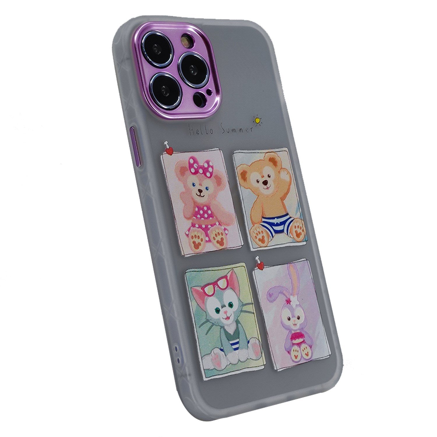 Nettech Apple iPhone 13 Pro Max Uyumlu Lopard Desen Seri Arka Koruma Kılıf NT-95292