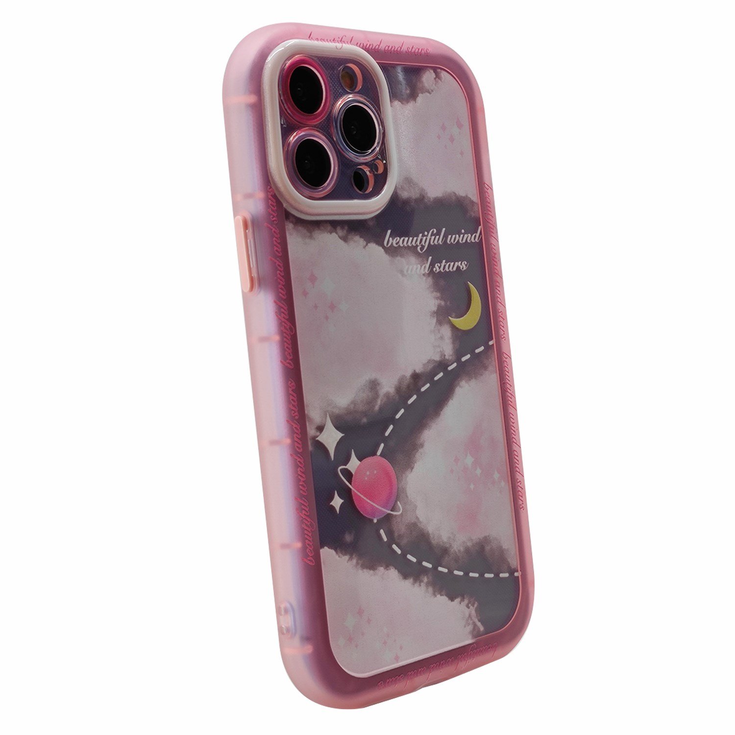 Nettech Apple iPhone 13 Pro Max Uyumlu Gif Seri Arka Koruma Kılıf NT-97259