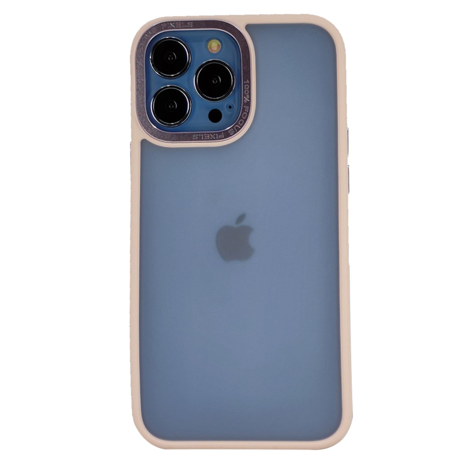 Nettech Apple iPhone 13 Pro Max Uyumlu Kamera Metal Çerçeve Seri Arka Koruma Kılıf NT-94706