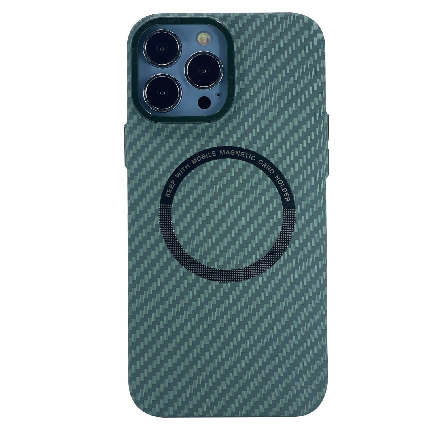 Nettech Apple iPhone 13 Pro Max Uyumlu Hybrid Karbon Seri Arka Koruma Kılıf NT-100526