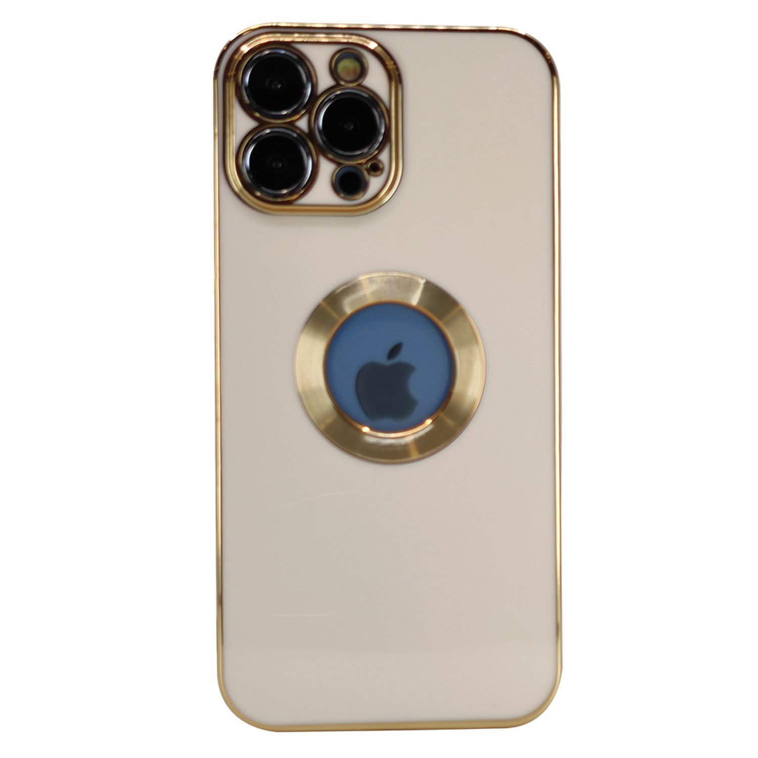 Nettech Apple iPhone 13 Pro Max Uyumlu Halkalı Logo Seri Arka Koruma Kılıf NT-97169