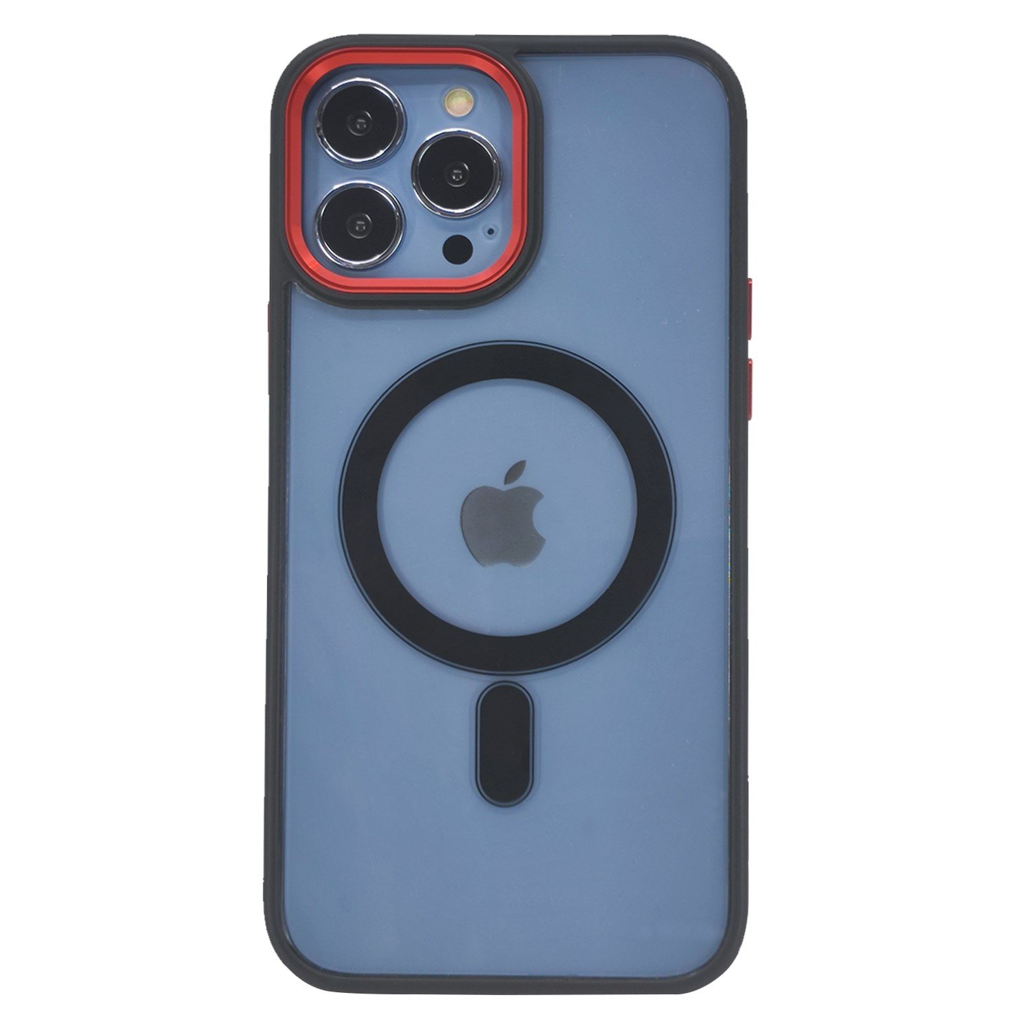 Nettech Apple iPhone 13 Pro Max Uyumlu Kamera Çerçeveli MagSafe Arka Koruma Kılıf NT-96307