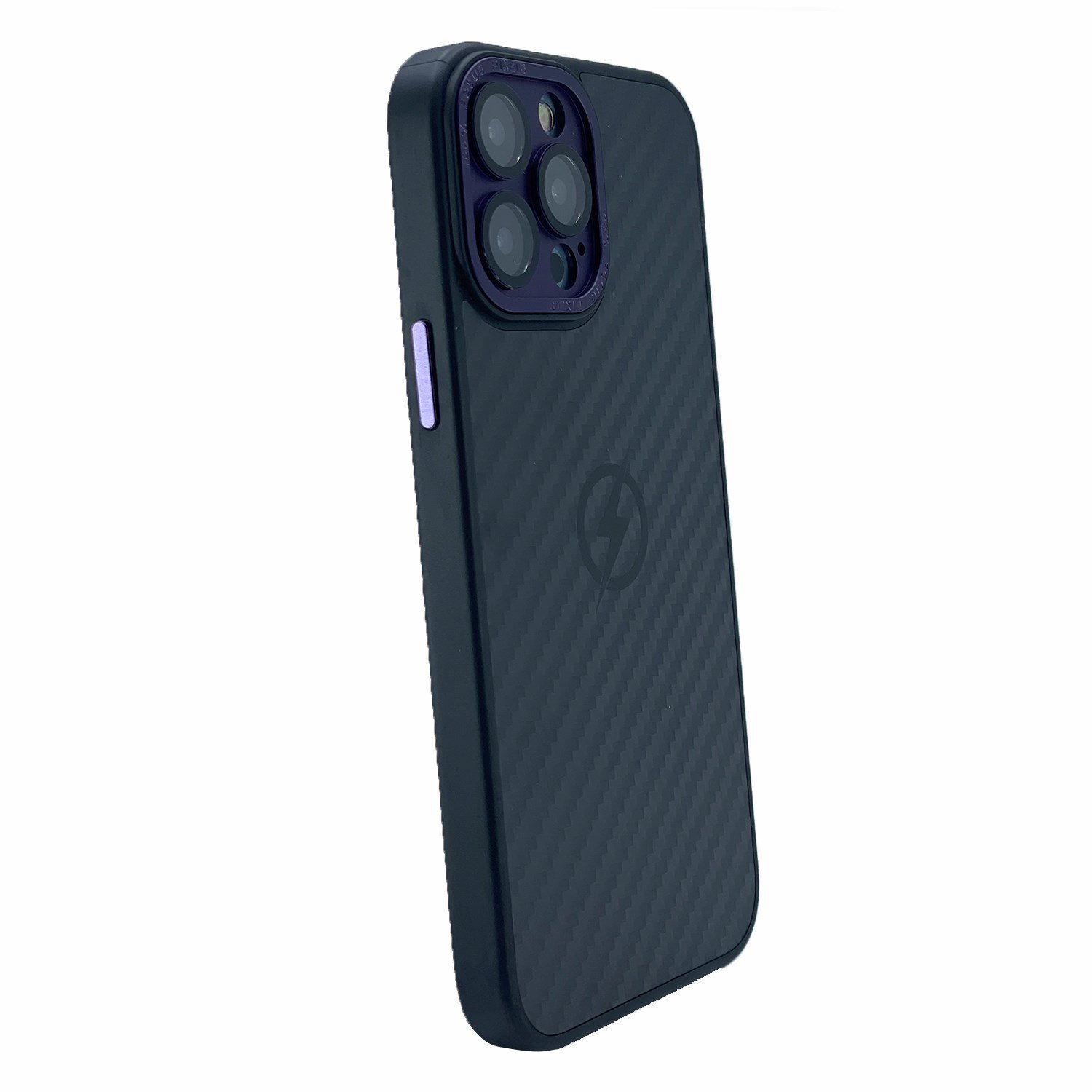 Nettech Apple iPhone 13 Pro Max Uyumlu Grand Karbon Seri Arka Koruma Kılıf NT-100495