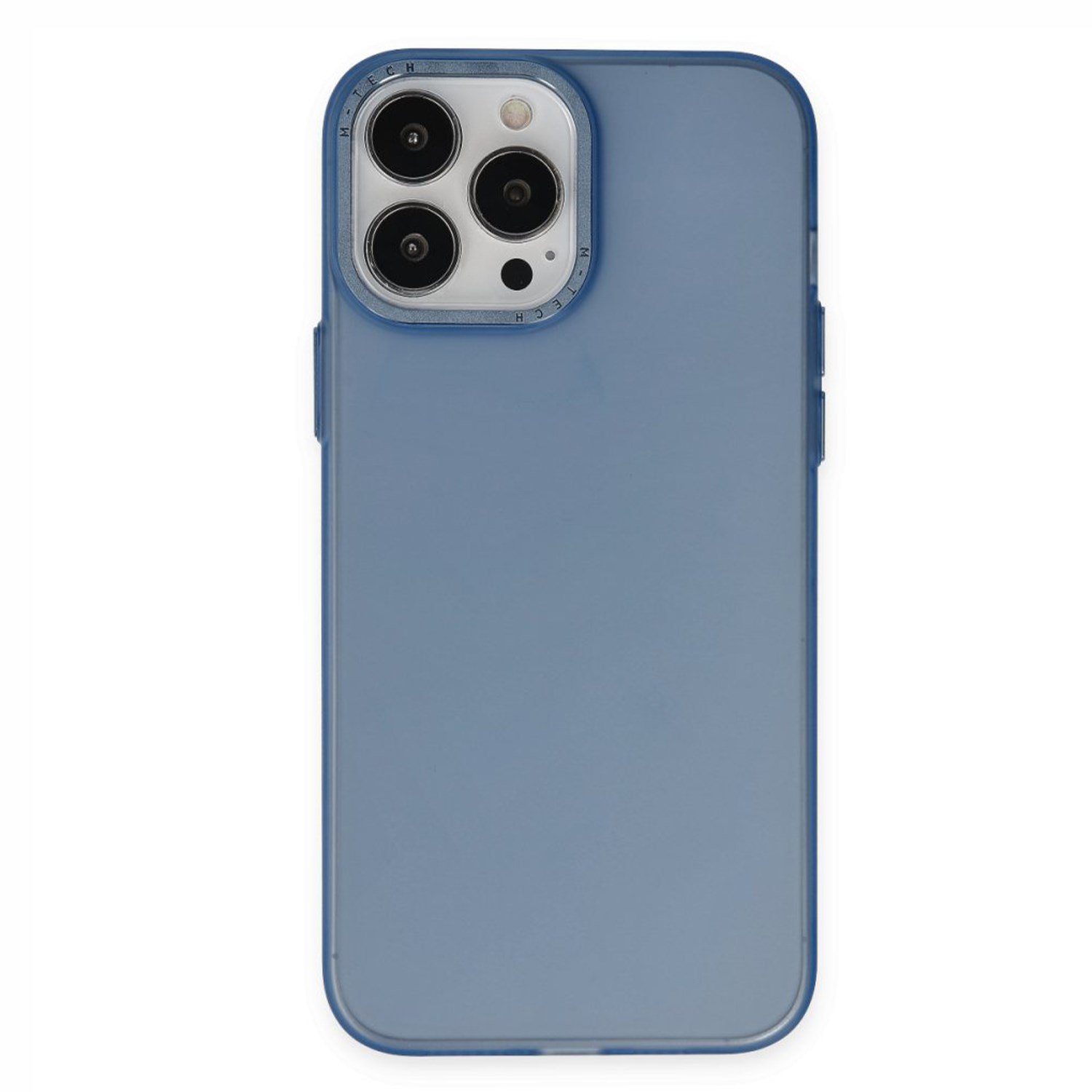 Nettech Apple iPhone 13 Pro Max Uyumlu Metal Kamera Çerçeveli Arka Koruma Kılıf NT-97953