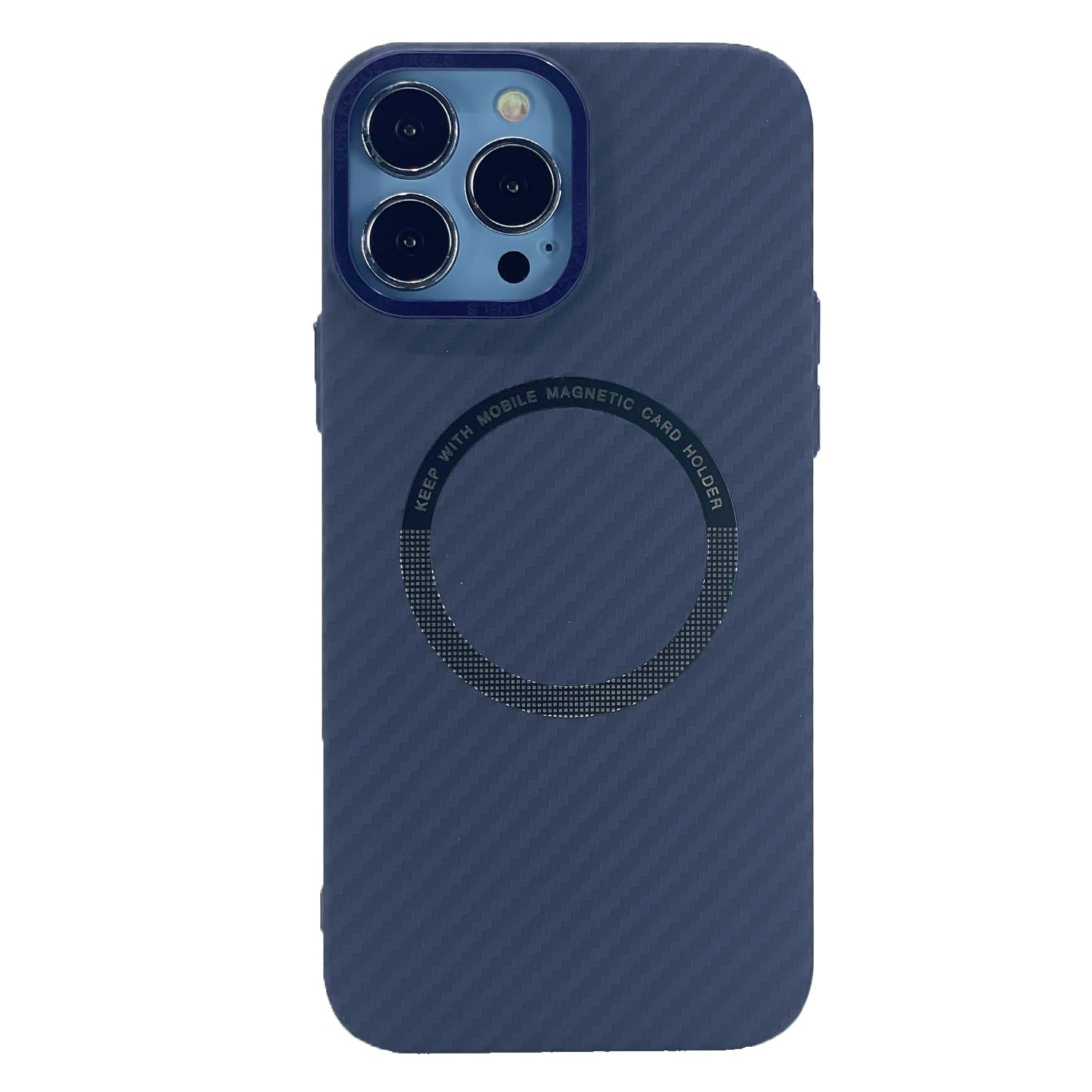 Nettech Apple iPhone 13 Pro Max Uyumlu Hybrid Karbon Seri Arka Koruma Kılıf NT-100526