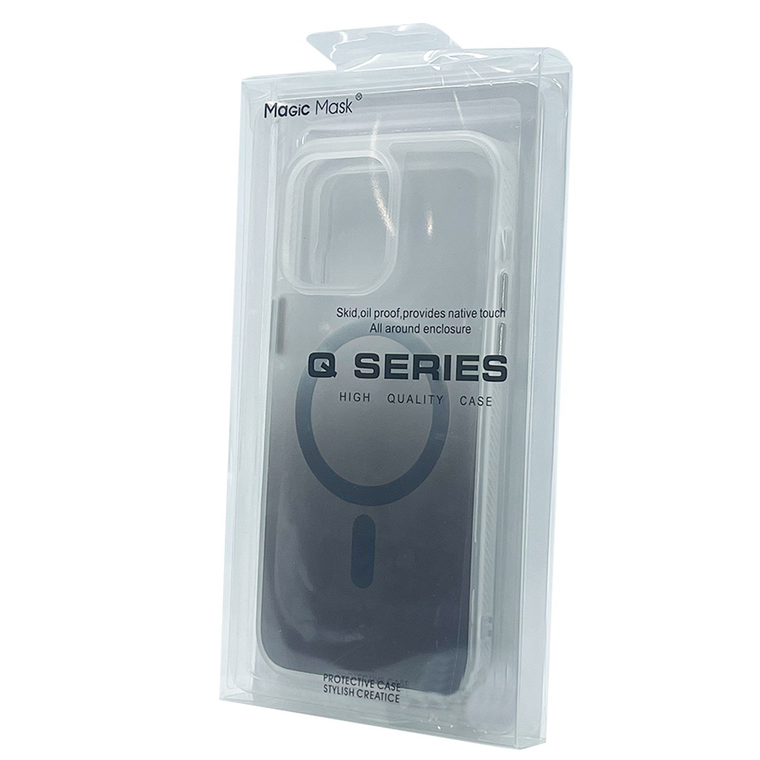 Nettech Apple iPhone 13 Pro Max Uyumlu Transparan Magsafe Seri Arka Koruma Kılıf NT-97980