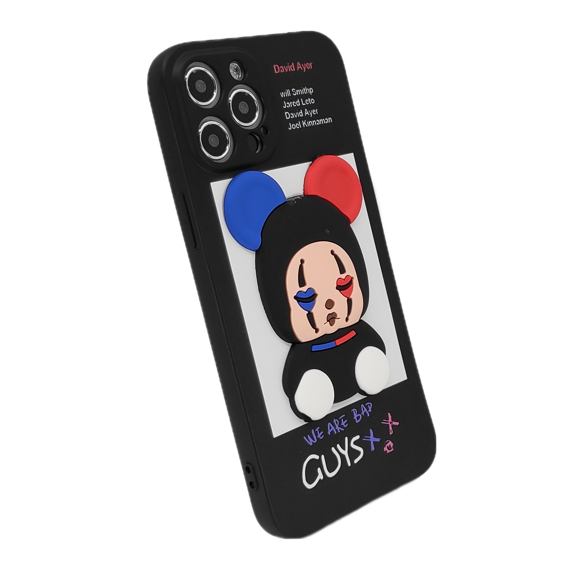Nettech Apple iPhone 13 Pro Max Uyumlu Three D Case Seri Arka Koruma Kılıf NT-95093