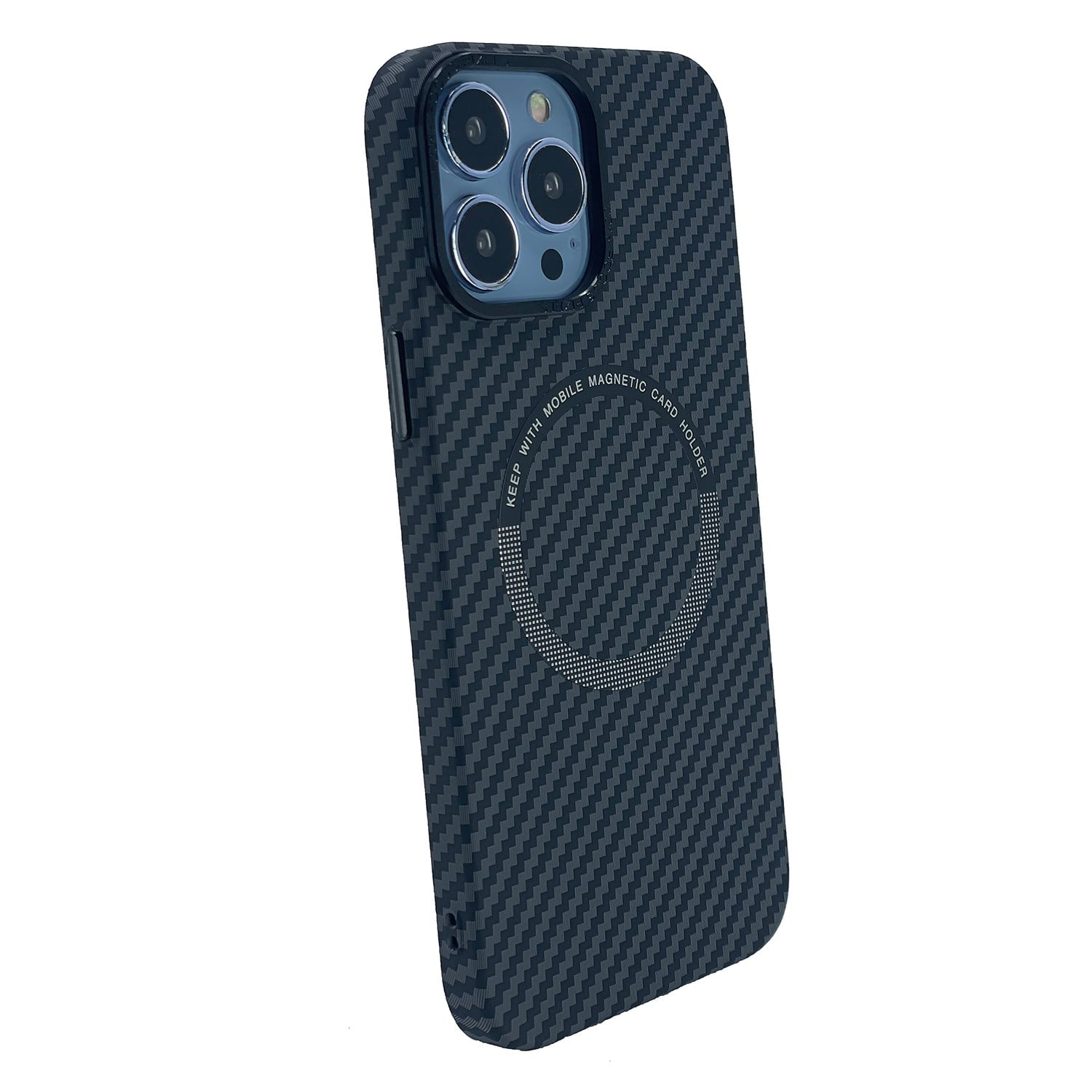 Nettech Apple iPhone 13 Pro Max Uyumlu Hybrid Karbon Seri Arka Koruma Kılıf NT-100526