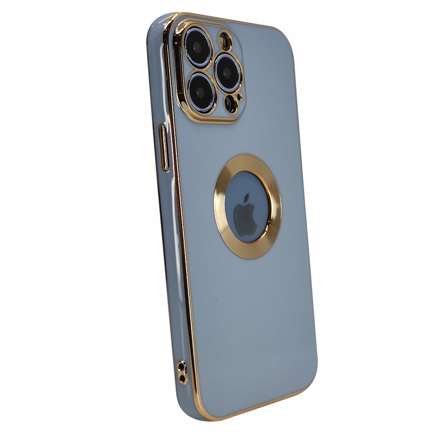 Nettech Apple iPhone 13 Pro Max Uyumlu Halkalı Logo Seri Arka Koruma Kılıf NT-97169