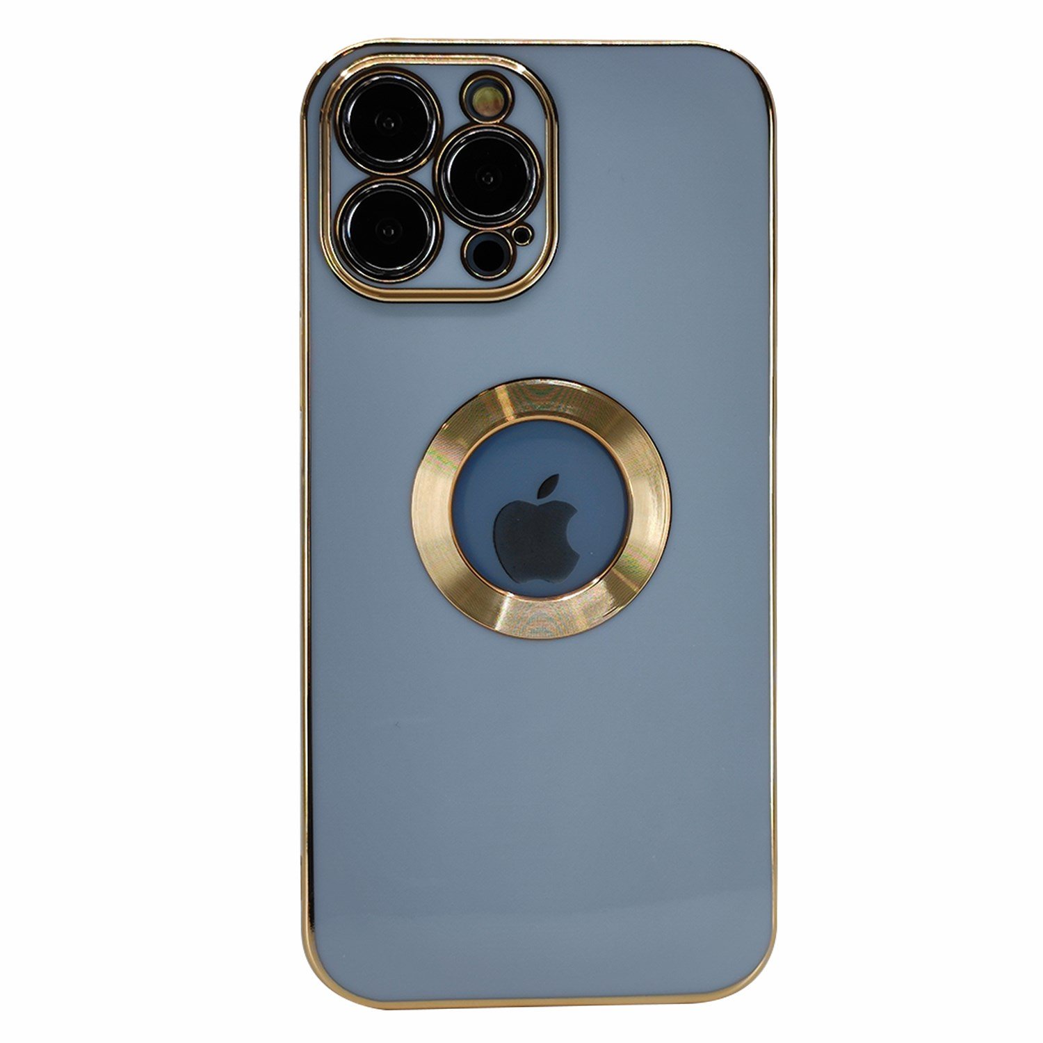 Nettech Apple iPhone 13 Pro Max Uyumlu Halkalı Logo Seri Arka Koruma Kılıf NT-97169
