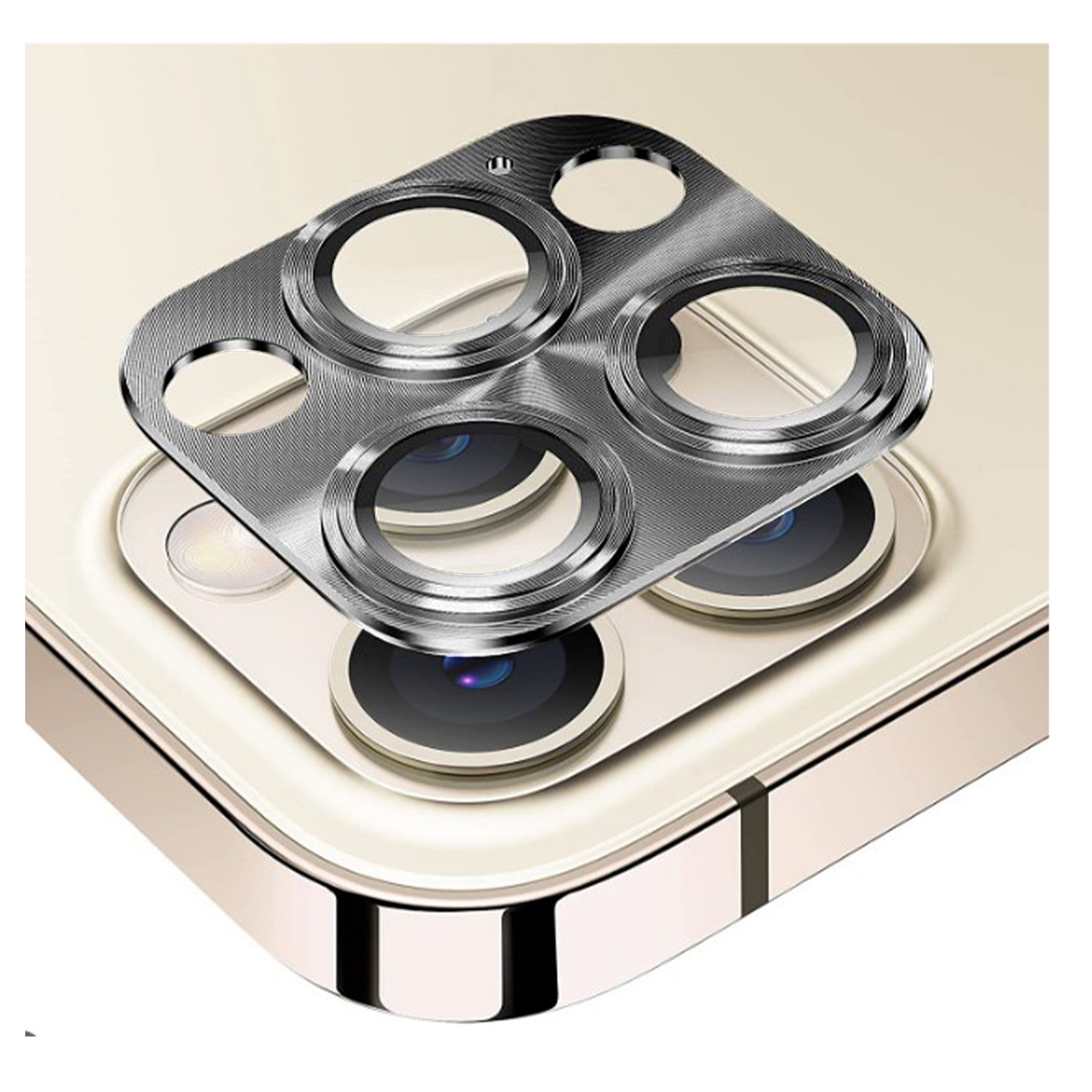 Nettech Apple iPhone 13 Pro Max Uyumlu Metalik Seri Kamera Cam Koruyucu NT-92506