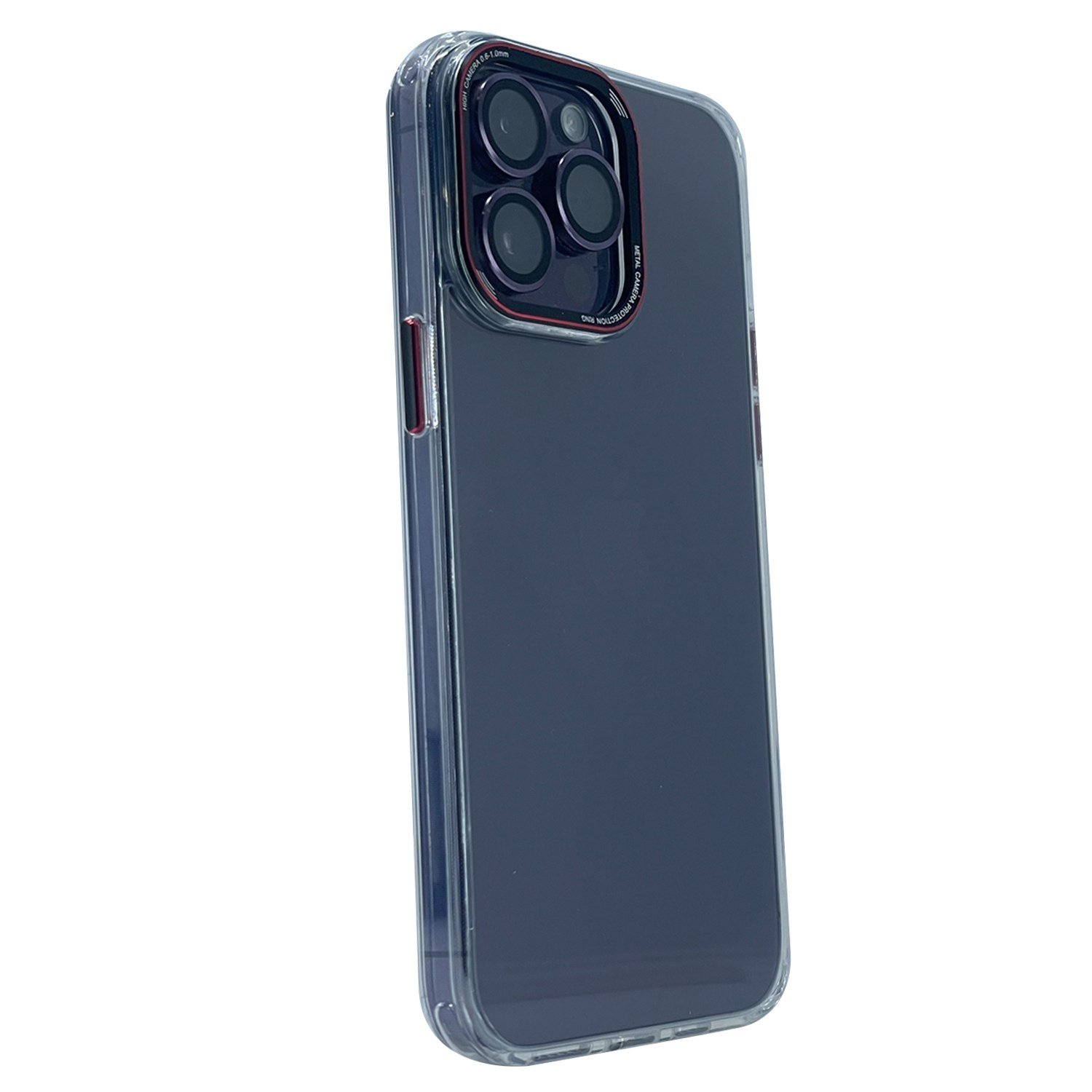 Nettech Apple iPhone 13 Pro Max Uyumlu Mika Renkli Kenar Seri Arka Koruma Kılıf NT-99037
