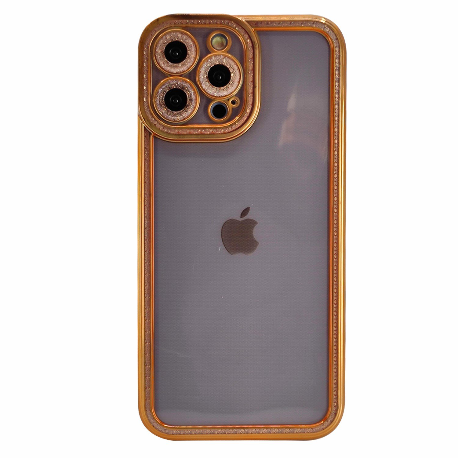 Nettech Apple iPhone 13 Pro Max Uyumlu Lüx Kristal Seri Arka Koruma Kılıf NT-97100