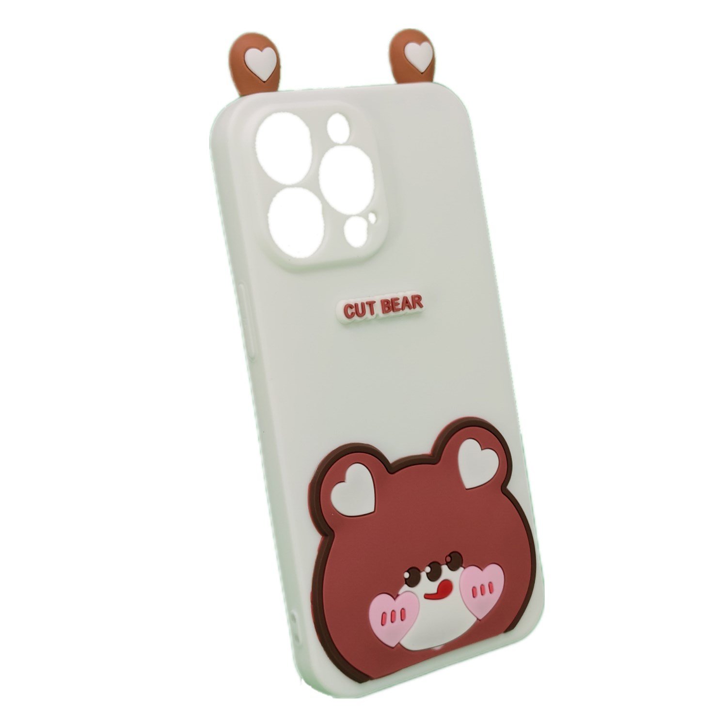 Nettech Apple iPhone 13 Pro Uyumlu Cartoon Case Seri Arka Koruma Kılıf NT-95127