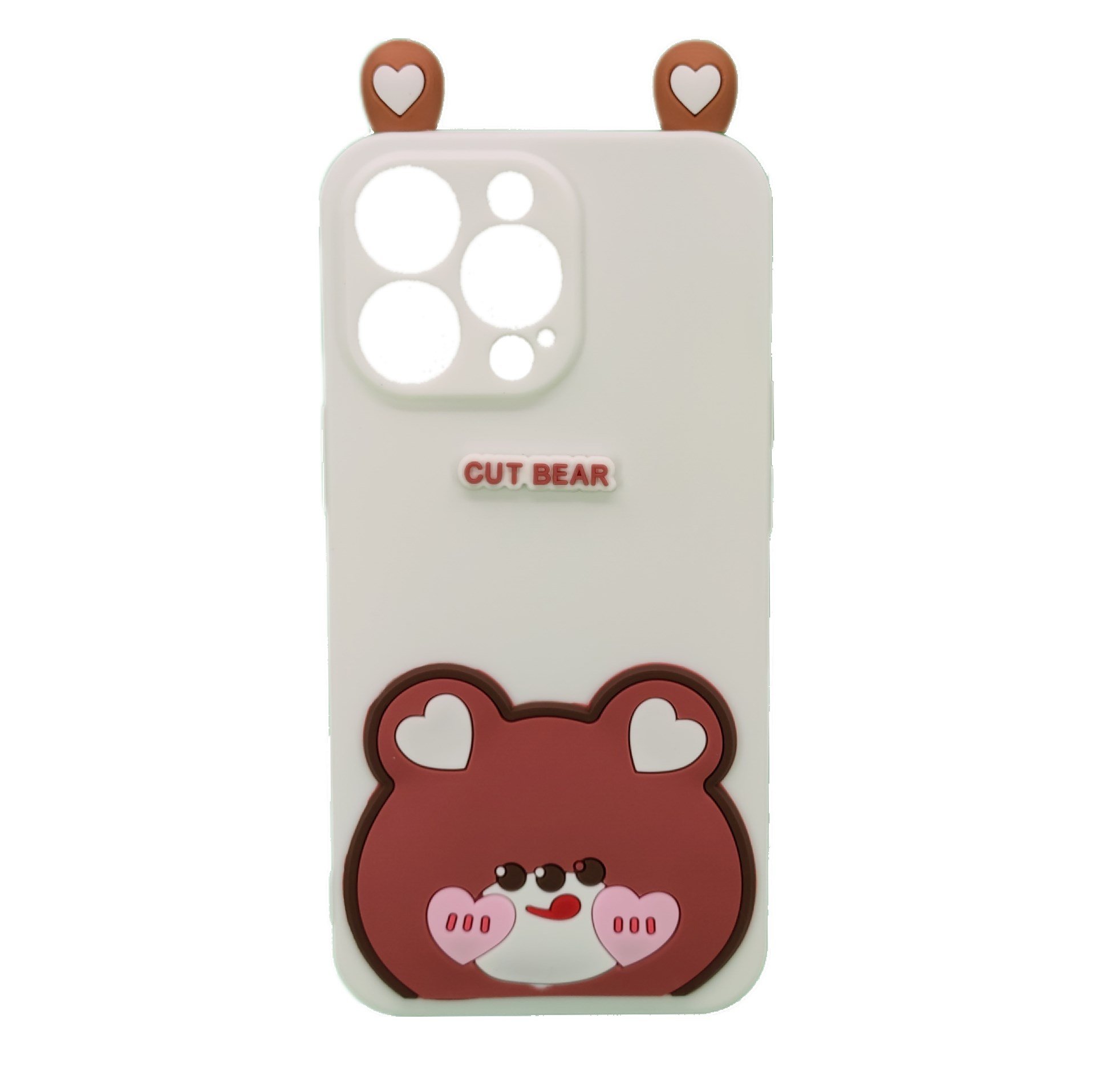 Nettech Apple iPhone 13 Pro Uyumlu Cartoon Case Seri Arka Koruma Kılıf NT-95127
