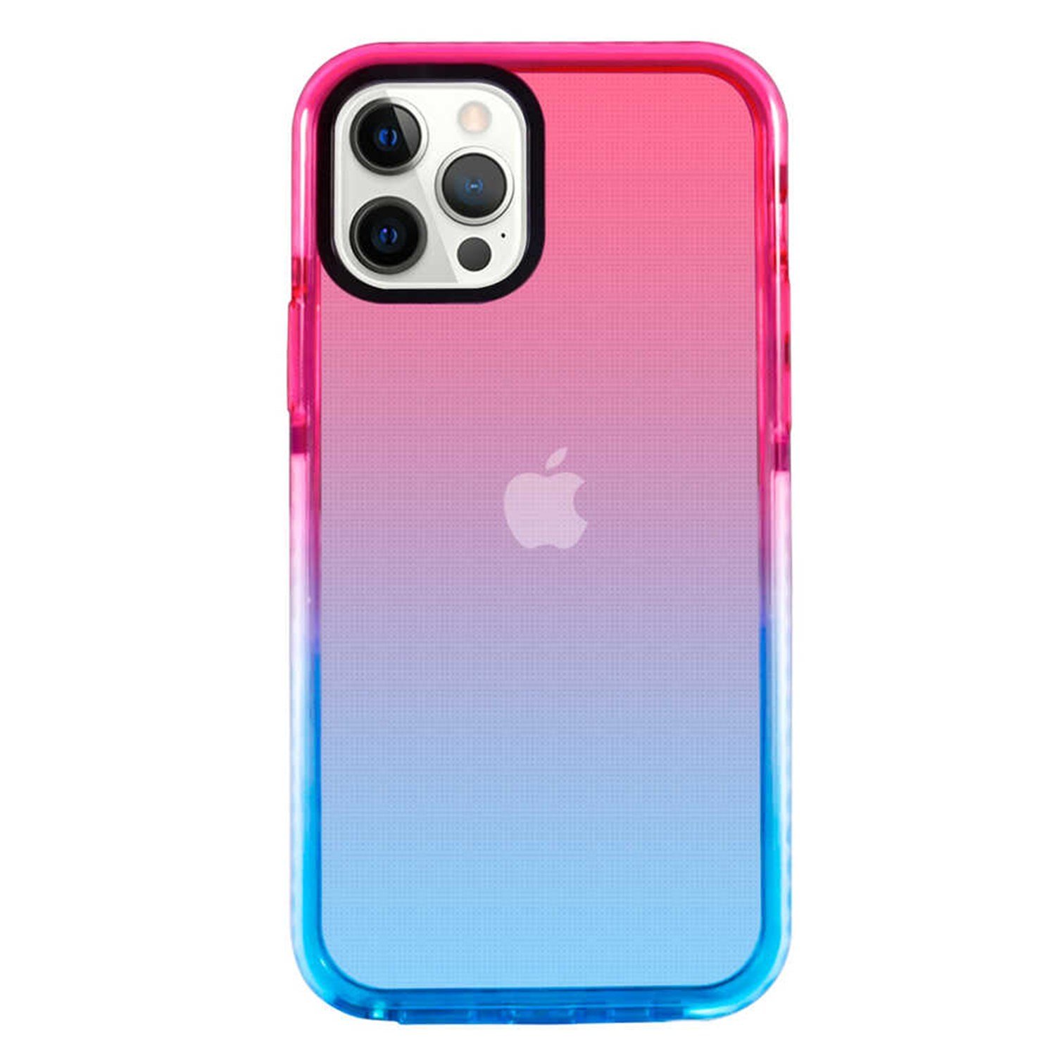 Nettech Apple iPhone 13 Pro Uyumlu Çift Renk İmpak Seri Arka Koruma Kılıf NT-94448