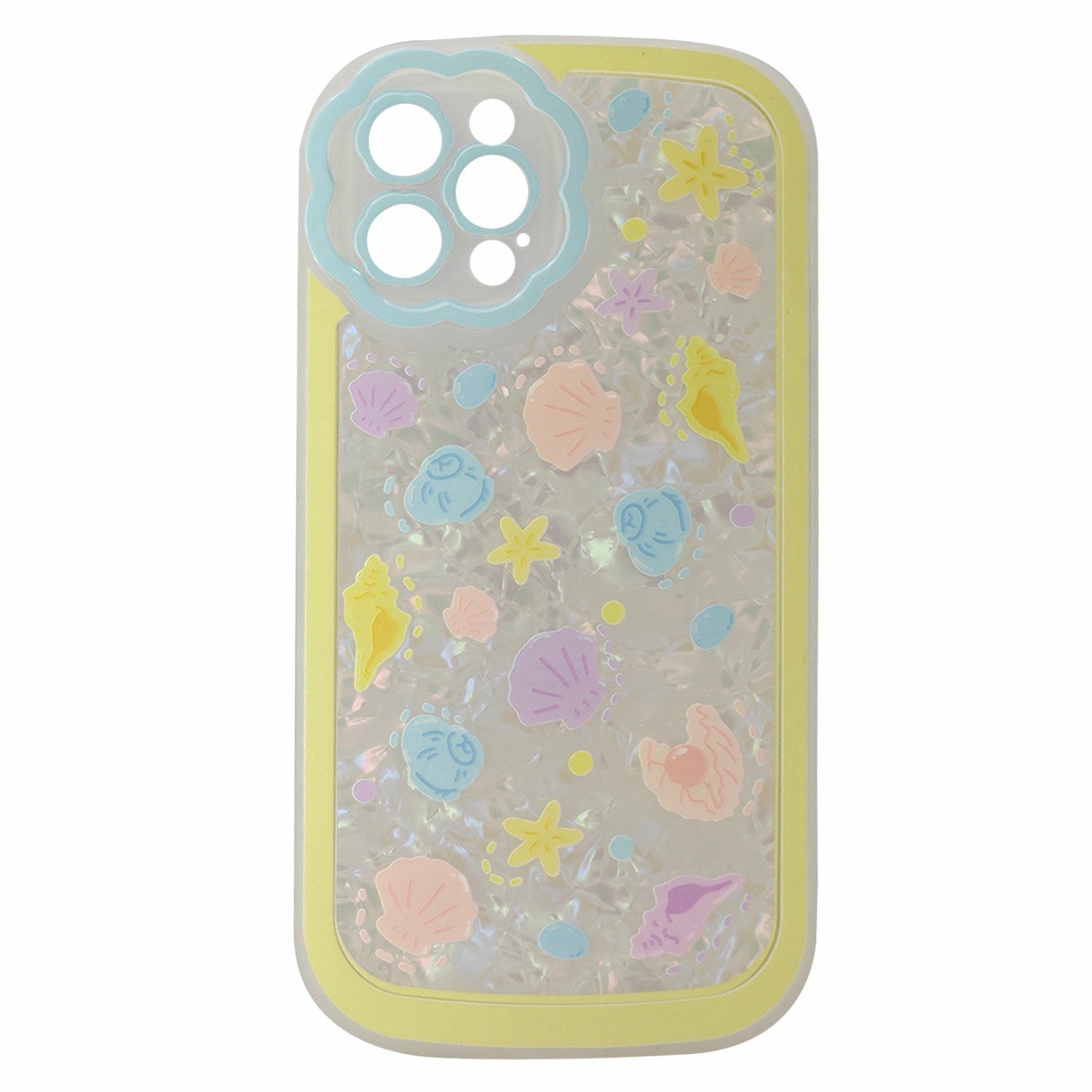 Nettech Apple iPhone 13 Pro Uyumlu Desenli Mozaik Seri Arka Koruma Kılıf NT-97079