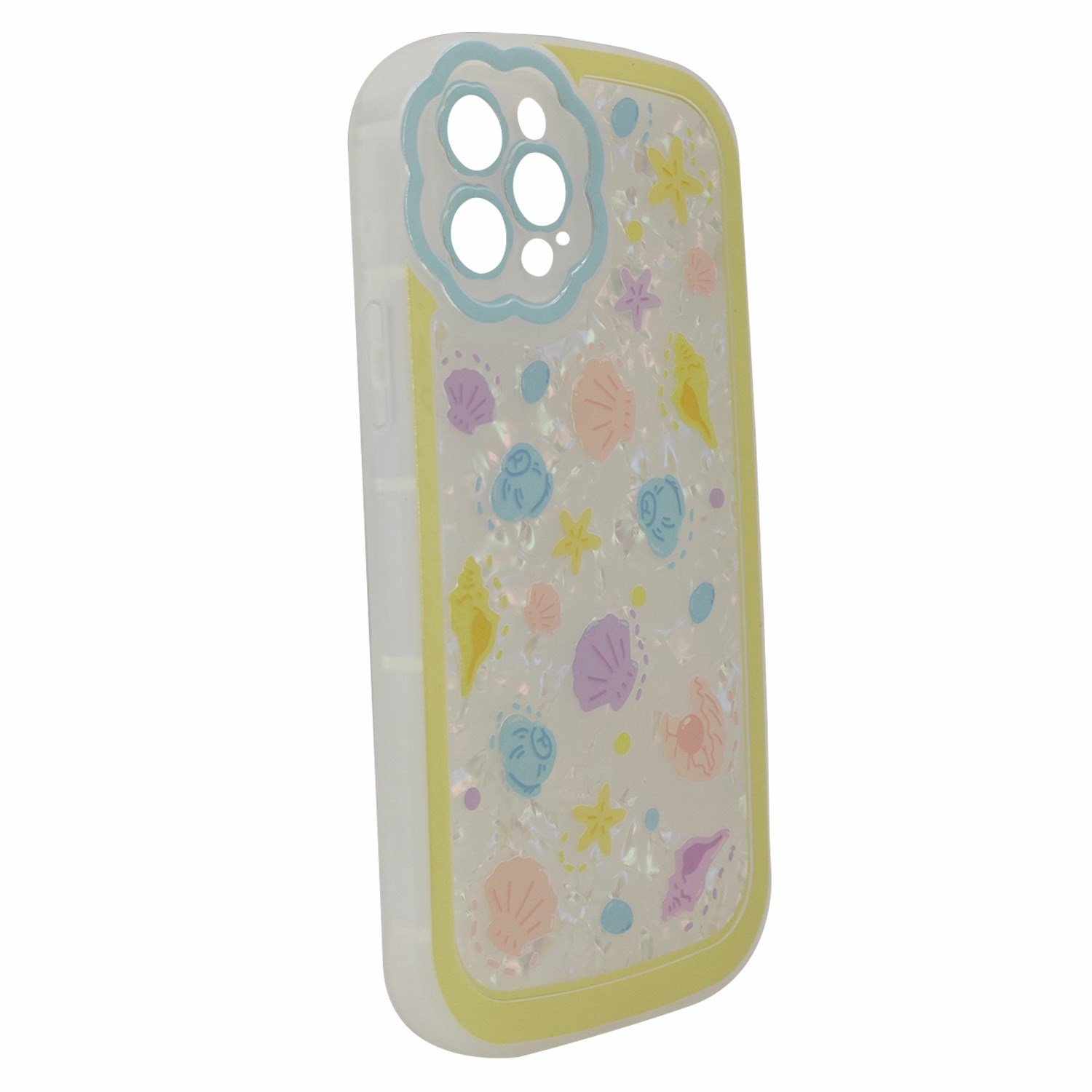 Nettech Apple iPhone 13 Pro Uyumlu Desenli Mozaik Seri Arka Koruma Kılıf NT-97079