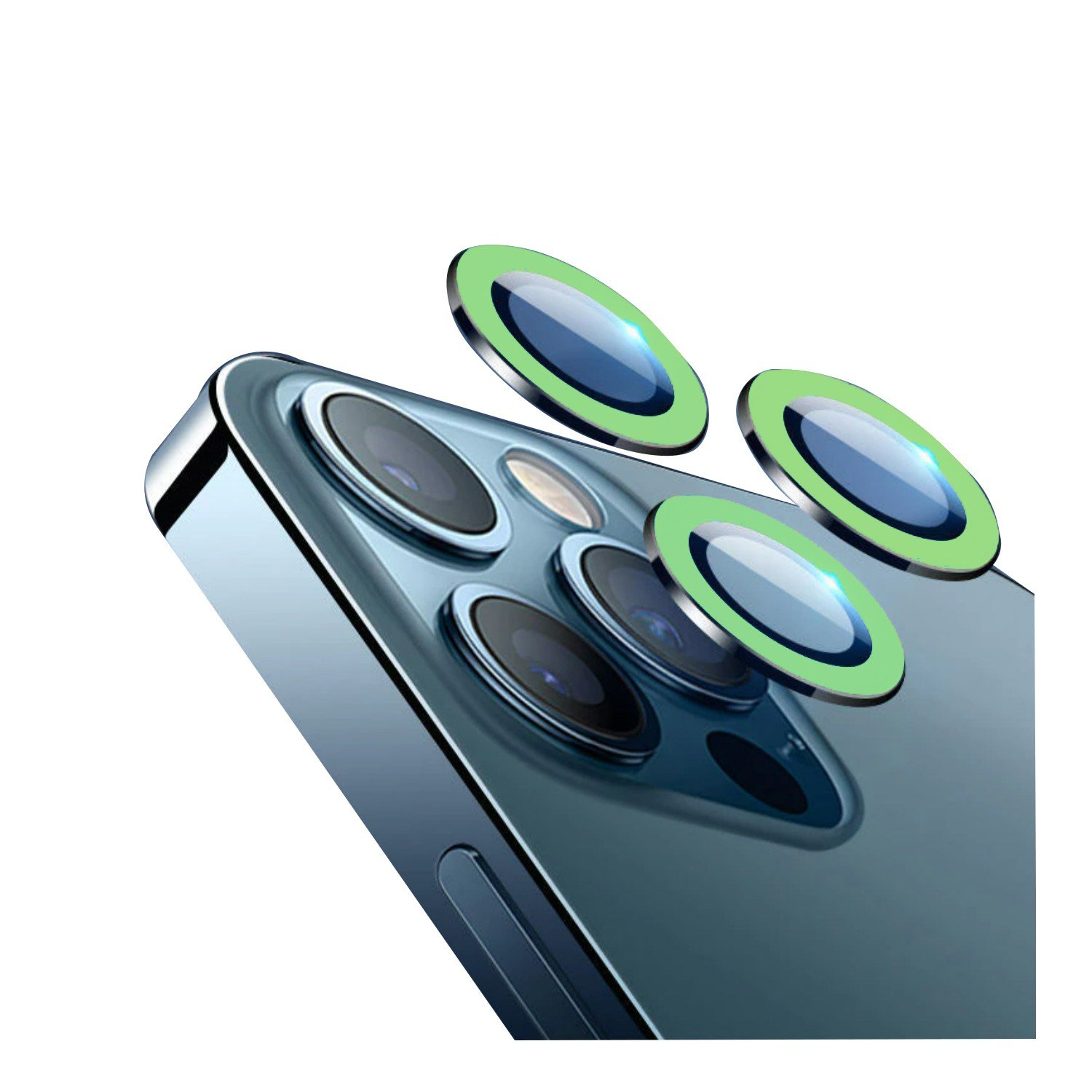 Nettech Apple iPhone 13 Pro Uyumlu FosFor Seri Kamera Cam Koruyucu NT-95782