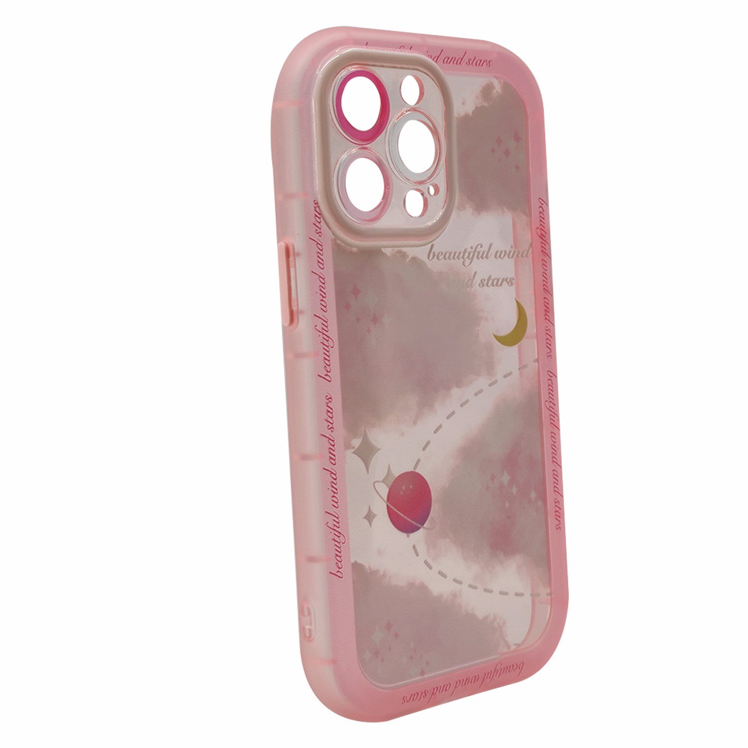 Nettech Apple iPhone 13 Pro Uyumlu Gif Seri Arka Koruma Kılıf NT-97256