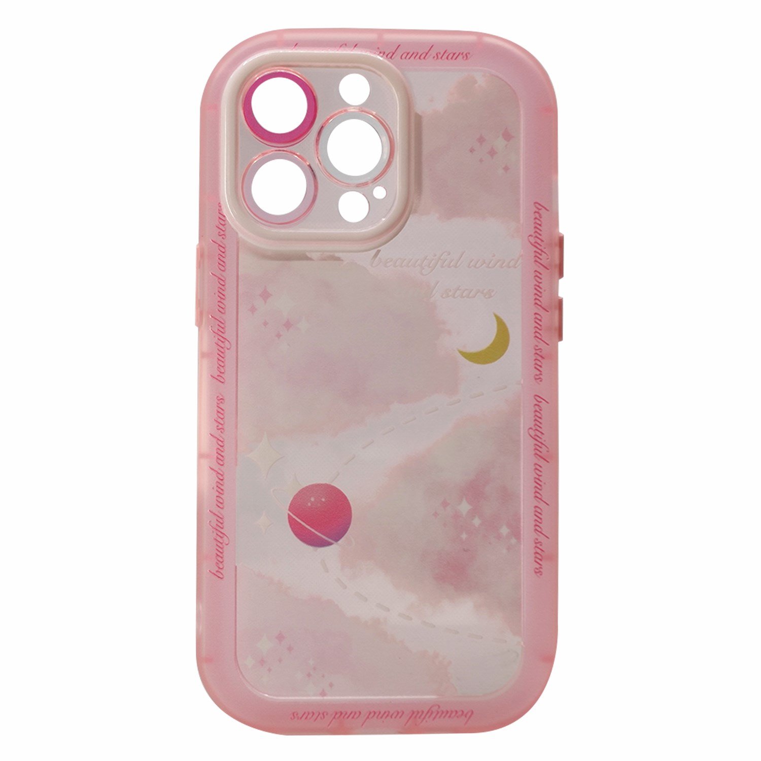 Nettech Apple iPhone 13 Pro Uyumlu Gif Seri Arka Koruma Kılıf NT-97256