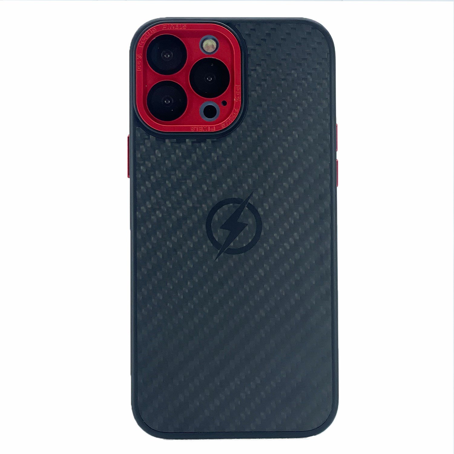 Nettech Apple iPhone 13 Pro Uyumlu Grand Karbon Seri Arka Koruma Kılıf NT-100488