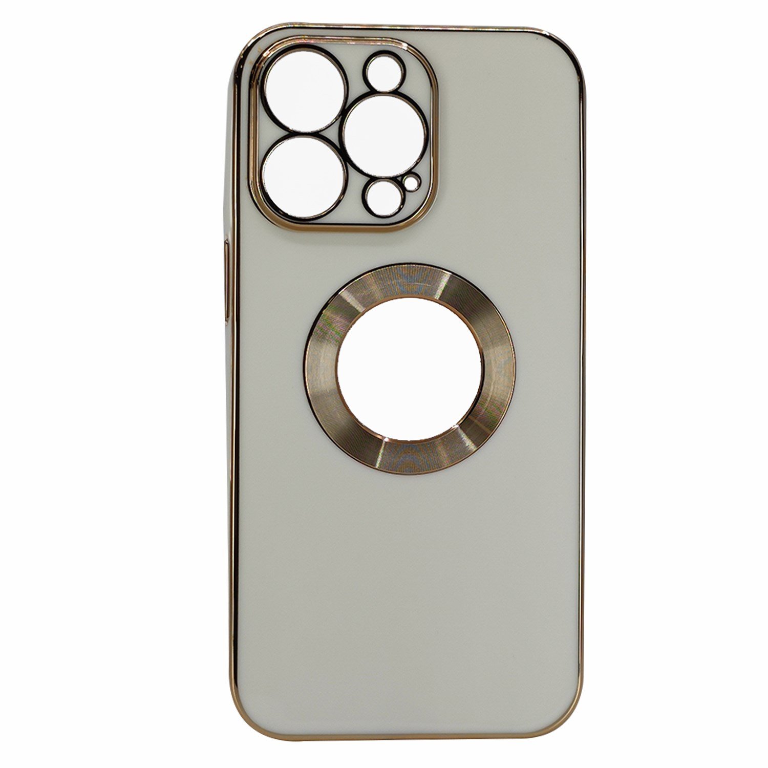Nettech Apple iPhone 13 Pro Uyumlu Halkalı Logo Seri Arka Koruma Kılıf NT-97163