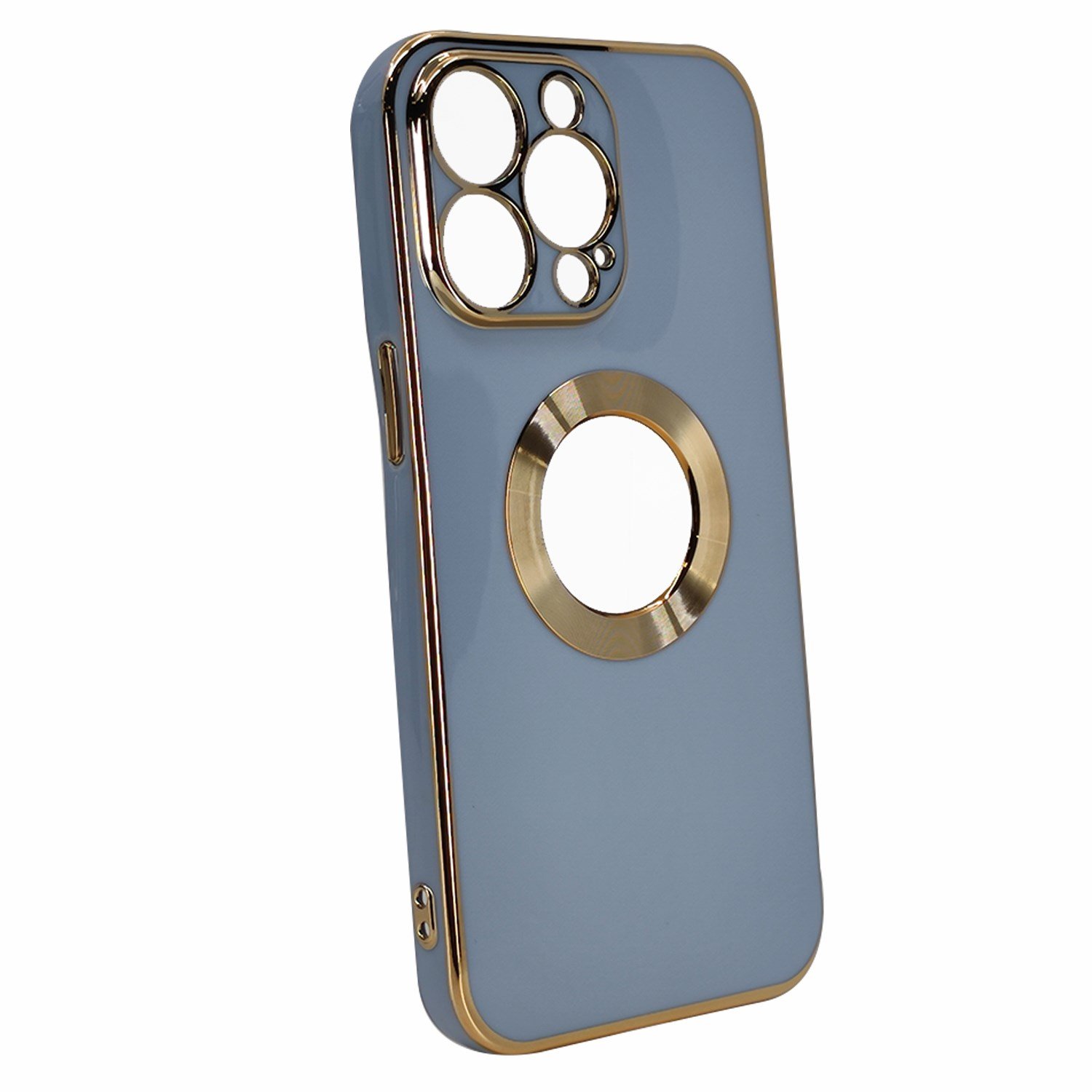 Nettech Apple iPhone 13 Pro Uyumlu Halkalı Logo Seri Arka Koruma Kılıf NT-97163