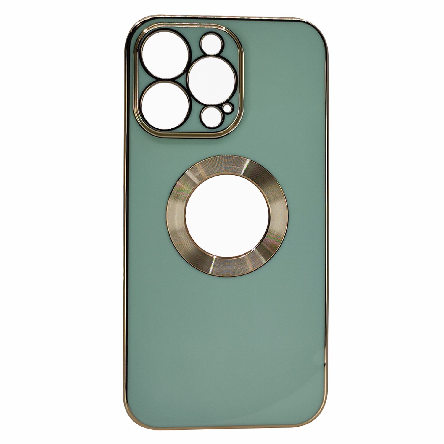 Nettech Apple iPhone 13 Pro Uyumlu Halkalı Logo Seri Arka Koruma Kılıf NT-97163