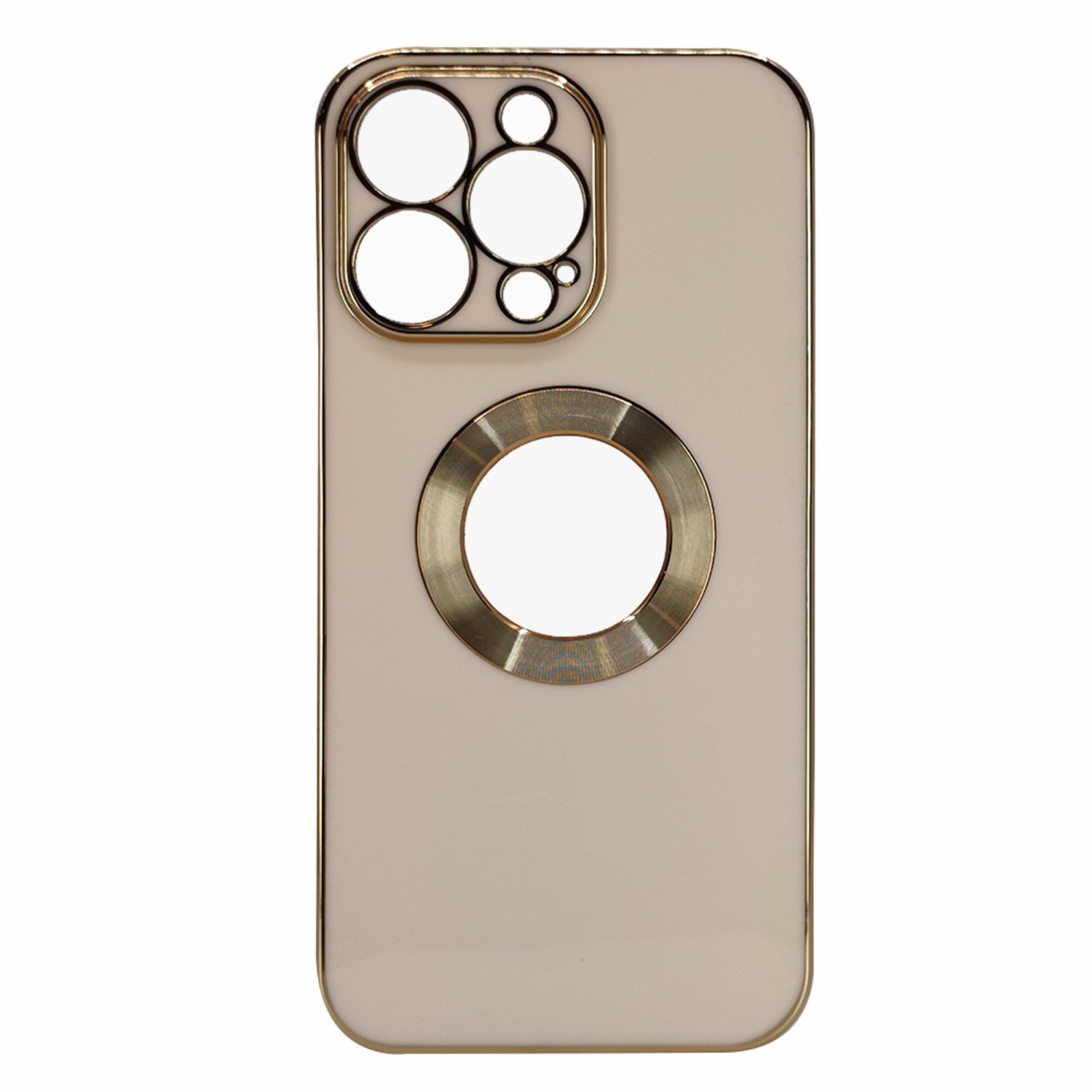 Nettech Apple iPhone 13 Pro Uyumlu Halkalı Logo Seri Arka Koruma Kılıf NT-97163