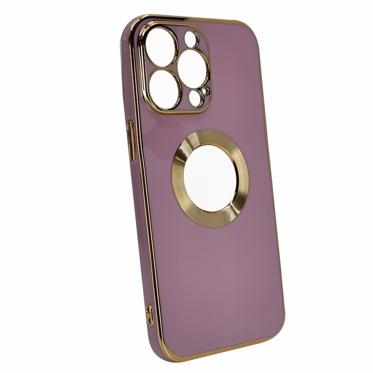 Nettech Apple iPhone 13 Pro Uyumlu Halkalı Logo Seri Arka Koruma Kılıf NT-97163
