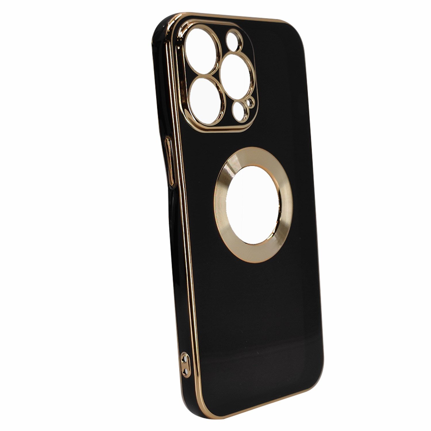 Nettech Apple iPhone 13 Pro Uyumlu Halkalı Logo Seri Arka Koruma Kılıf NT-97163