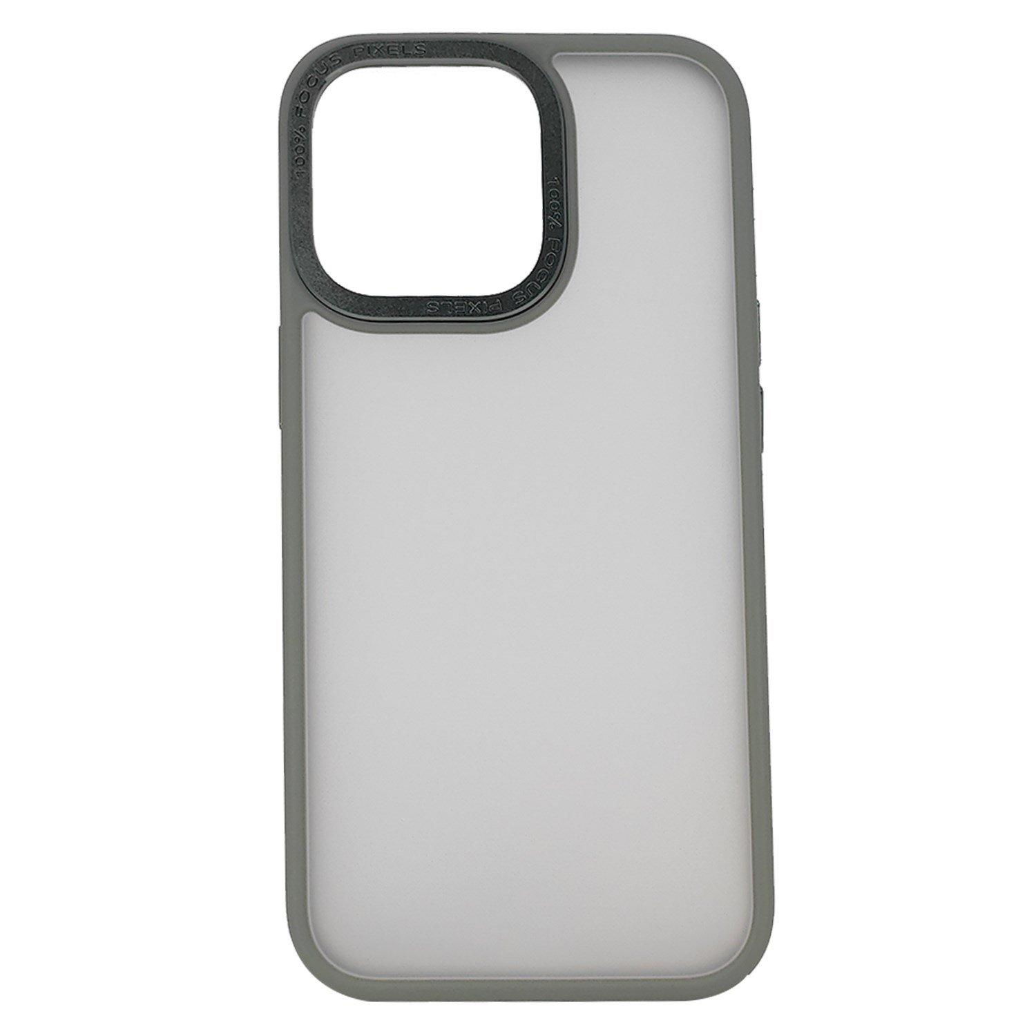Nettech Apple iPhone 13 Pro Uyumlu Kamera Metal Çerçeve Seri Arka Koruma Kılıf NT-94697