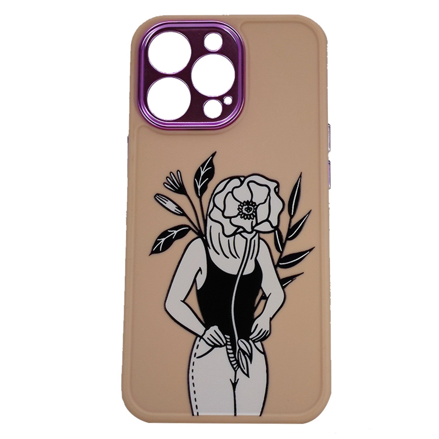 Nettech Apple iPhone 13 Pro Uyumlu Lopard Desen Seri Arka Koruma Kılıf NT-95291