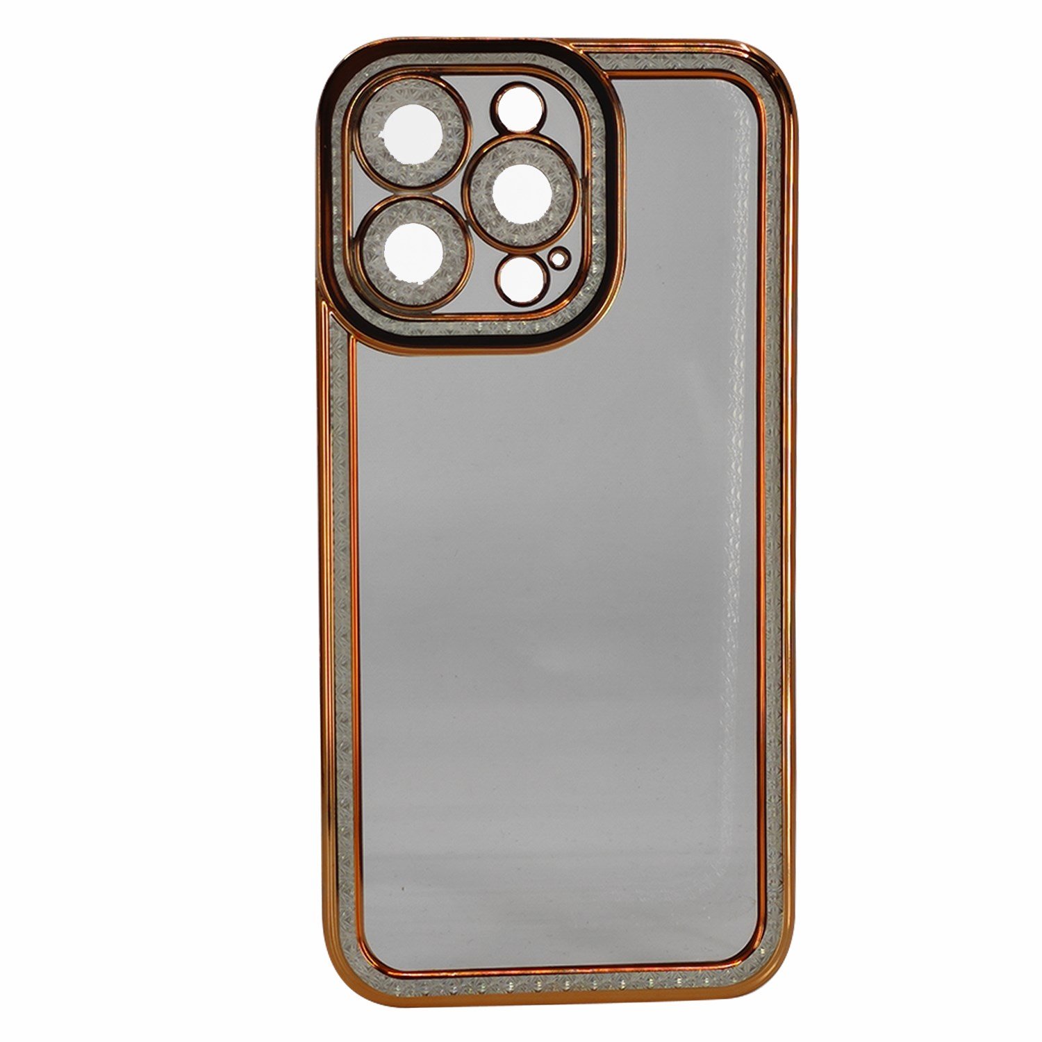 Nettech Apple iPhone 13 Pro Uyumlu Lüx Kristal Seri Arka Koruma Kılıf NT-97095