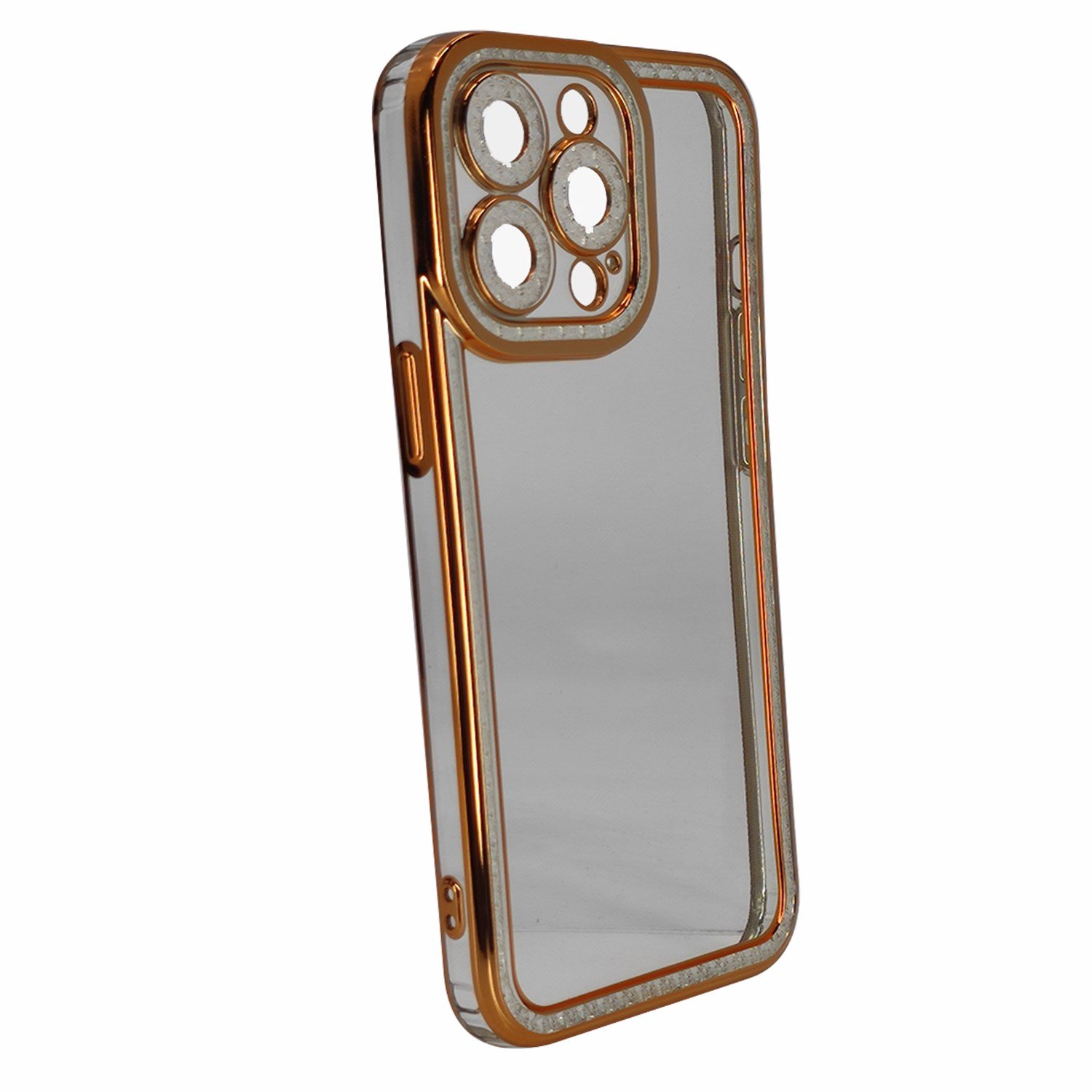 Nettech Apple iPhone 13 Pro Uyumlu Lüx Kristal Seri Arka Koruma Kılıf NT-97095