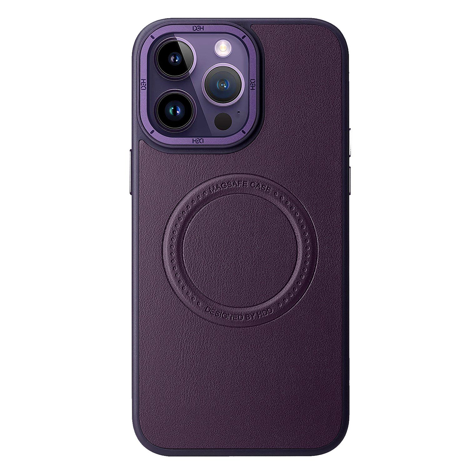 Nettech Apple iPhone 13 Pro Uyumlu Manyetik Deri Magsafe Seri Arka Koruma Kılıf NT-101383