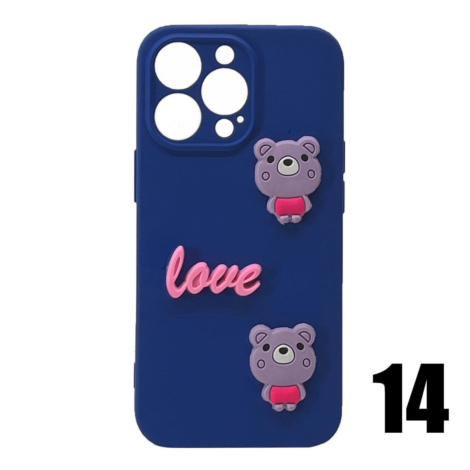 Nettech Apple iPhone 13 Pro Uyumlu Maskot Seri Arka Koruma Kılıf NT-106229