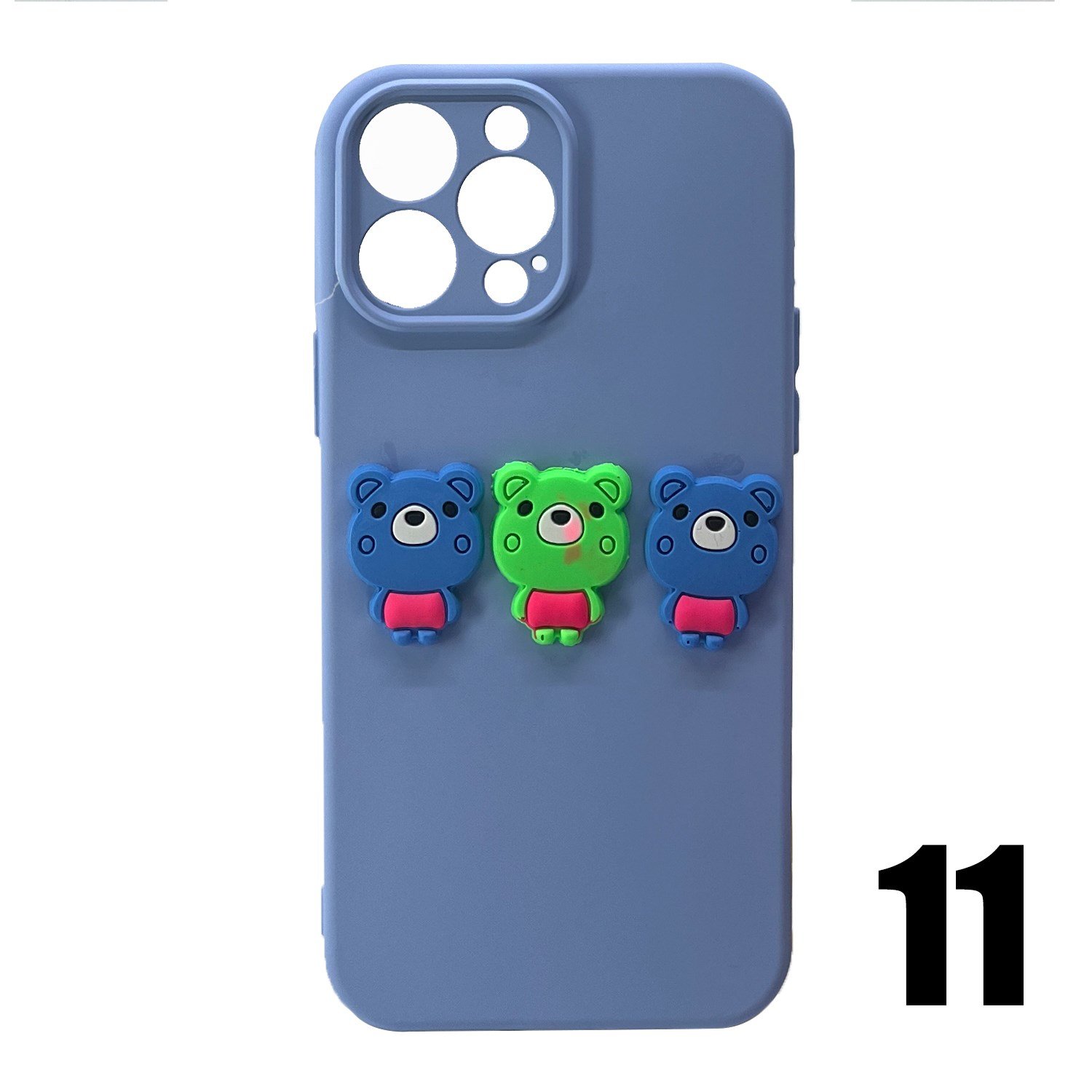 Nettech Apple iPhone 13 Pro Uyumlu Maskot Seri Arka Koruma Kılıf NT-106229