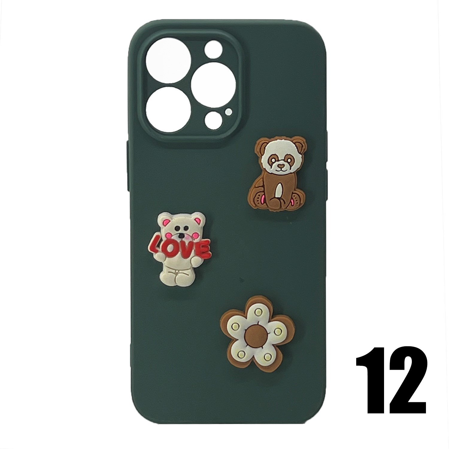 Nettech Apple iPhone 13 Pro Uyumlu Maskot Seri Arka Koruma Kılıf NT-106229