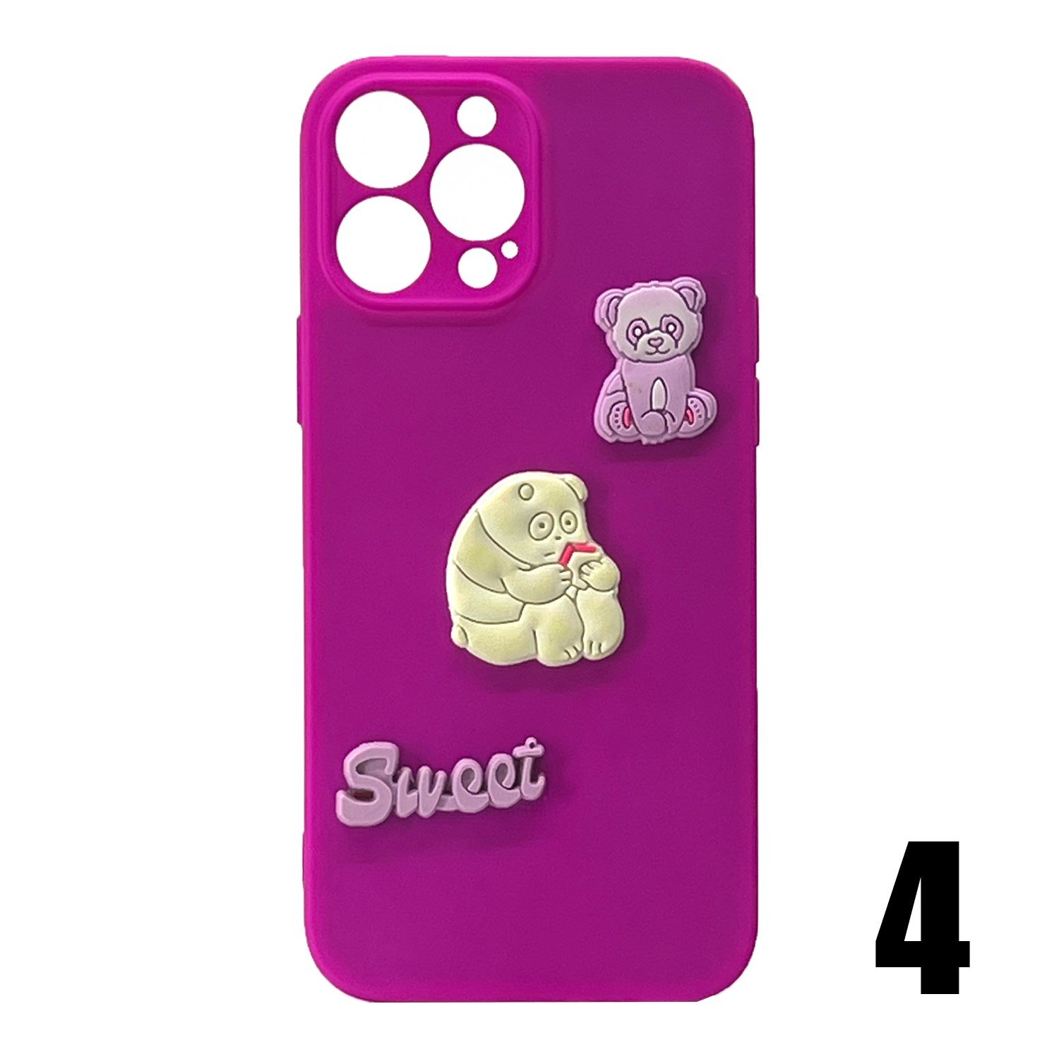 Nettech Apple iPhone 13 Pro Uyumlu Maskot Seri Arka Koruma Kılıf NT-106229