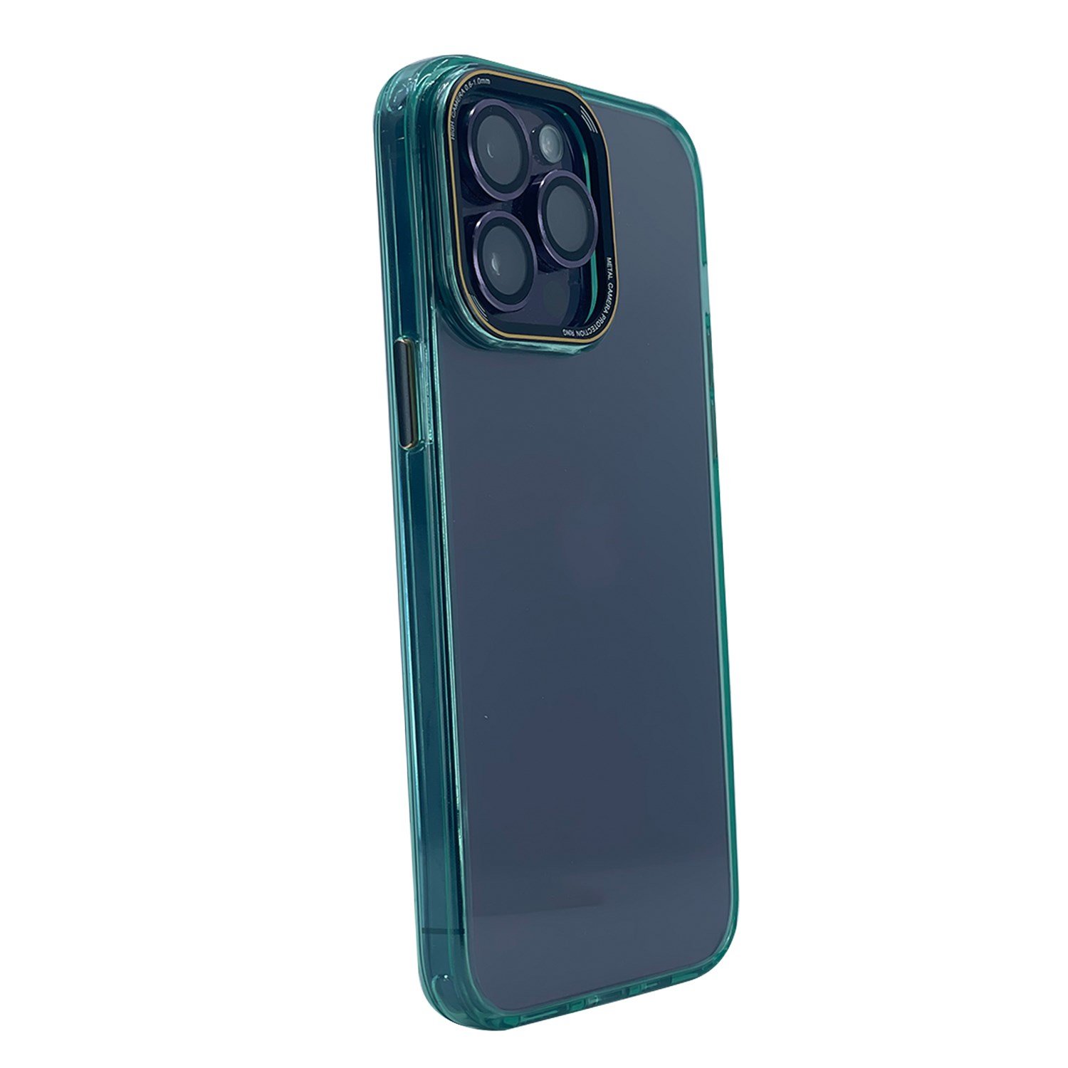 Nettech Apple iPhone 13 Pro Uyumlu Mika Renkli Kenar Seri Arka Koruma Kılıf NT-99032
