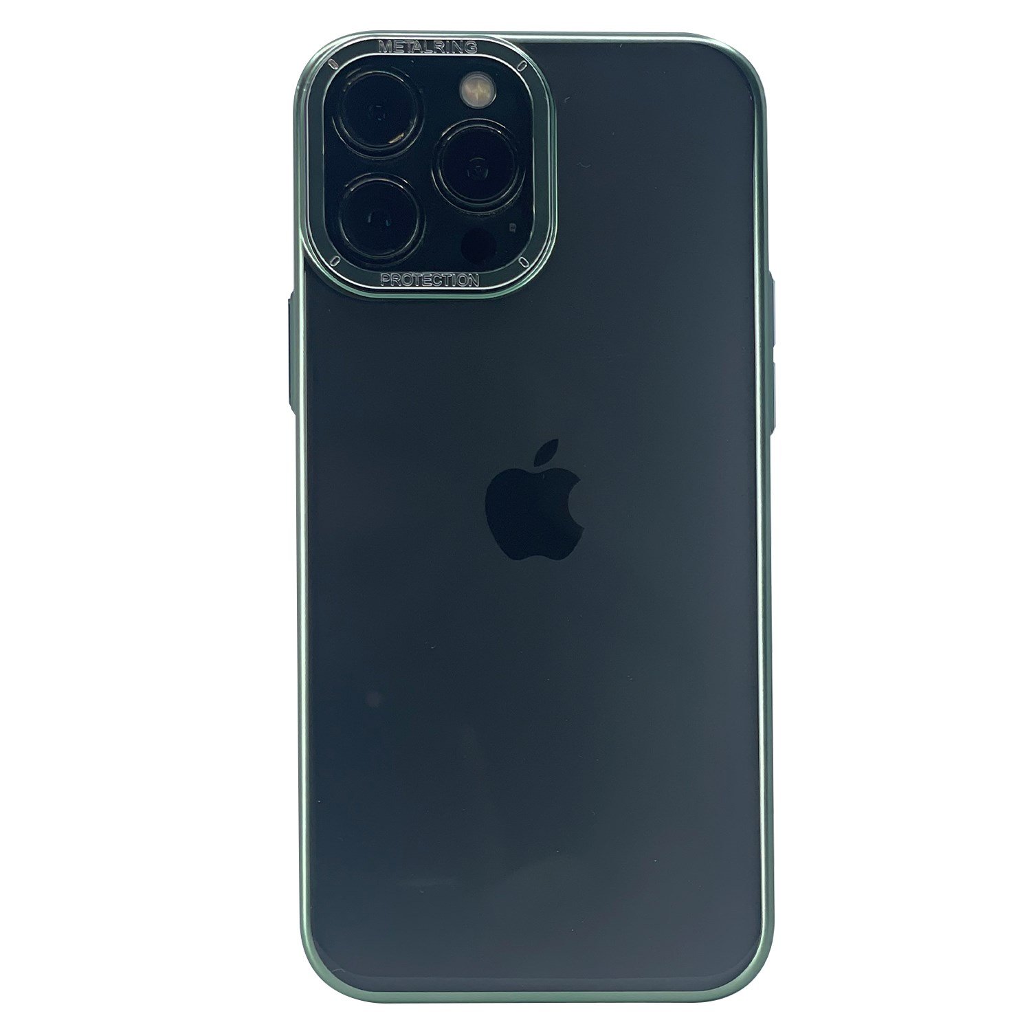 Nettech Apple iPhone 13 Pro Uyumlu Mika Renkli Metal Çerçeveli Seri Arka Koruma Kılıf NT-100972