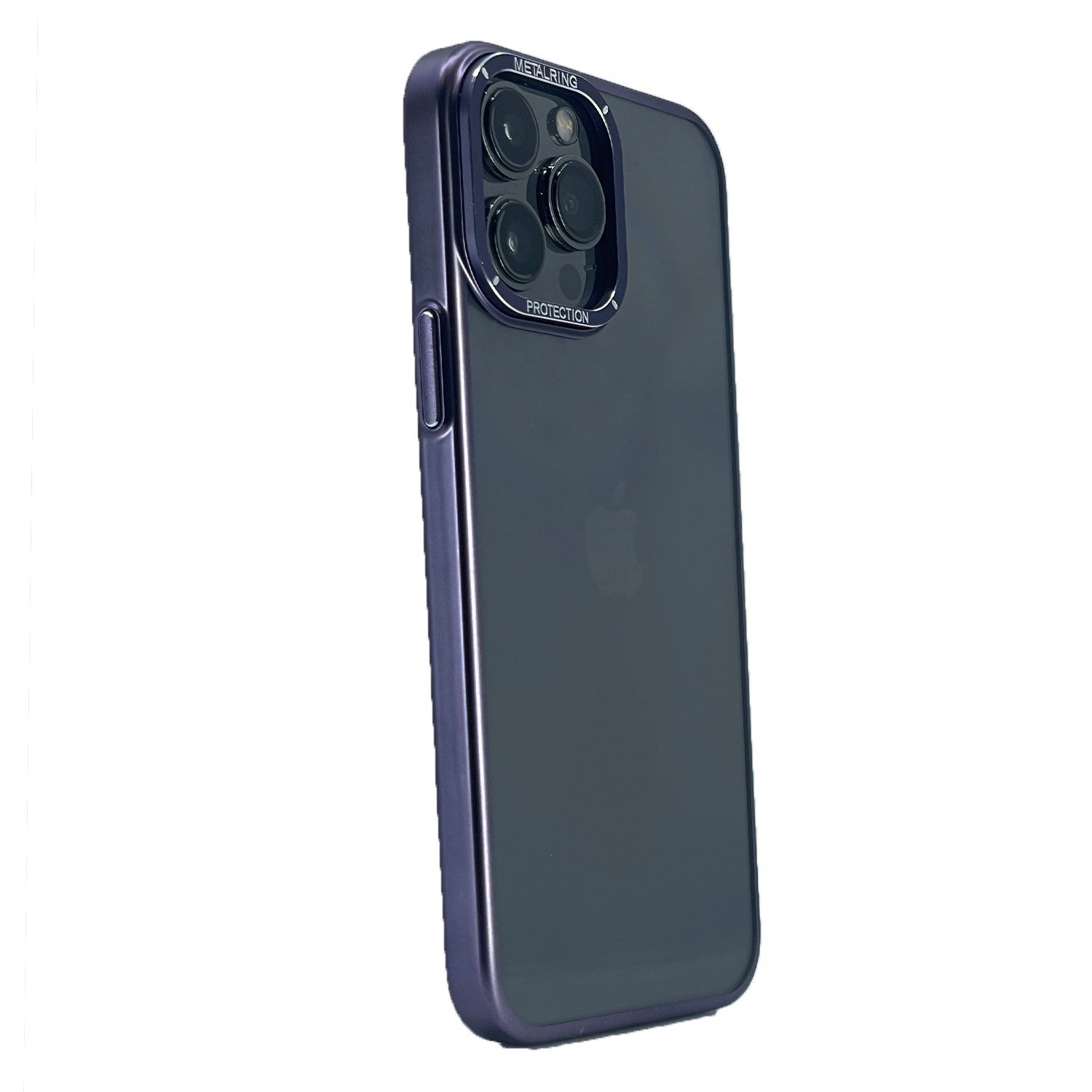 Nettech Apple iPhone 13 Pro Uyumlu Mika Renkli Metal Çerçeveli Seri Arka Koruma Kılıf NT-100972