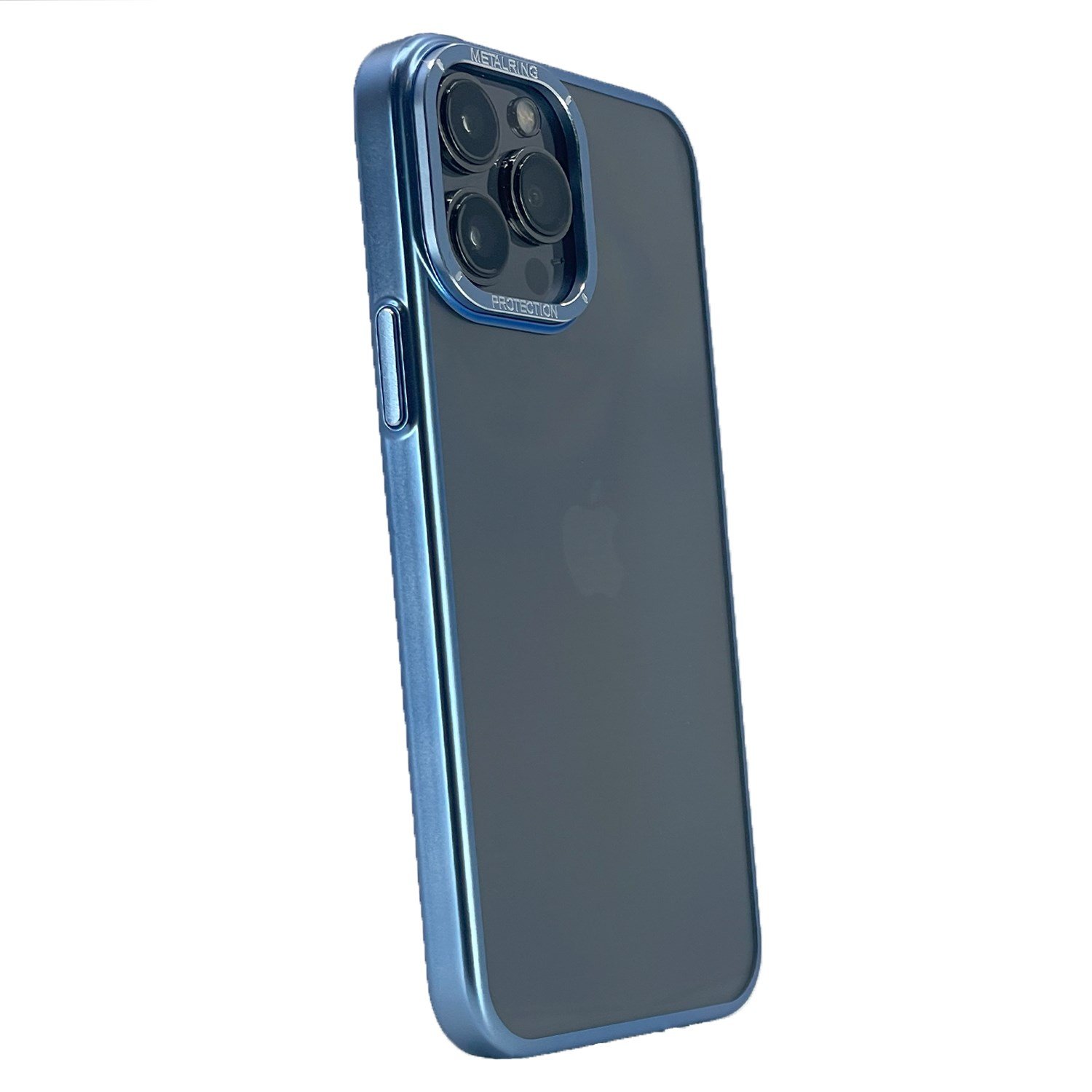 Nettech Apple iPhone 13 Pro Uyumlu Mika Renkli Metal Çerçeveli Seri Arka Koruma Kılıf NT-100972